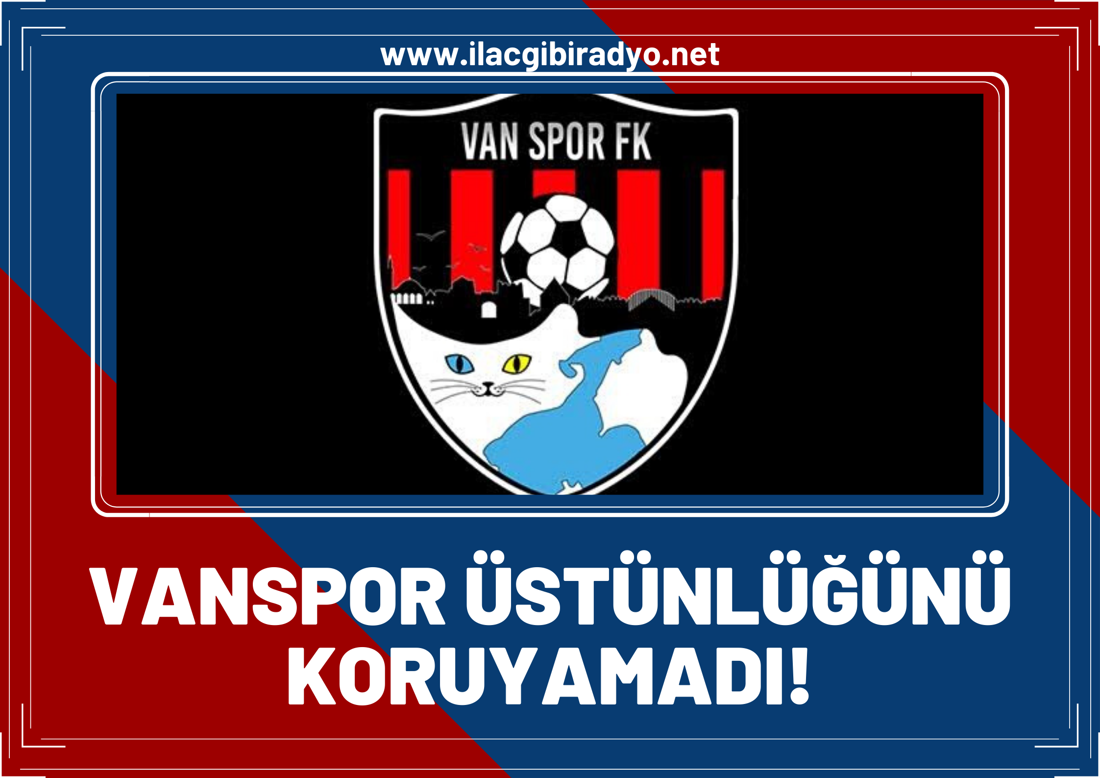 Vanspor öne geçtiği maçta üstünlüğünü koruyamadı!