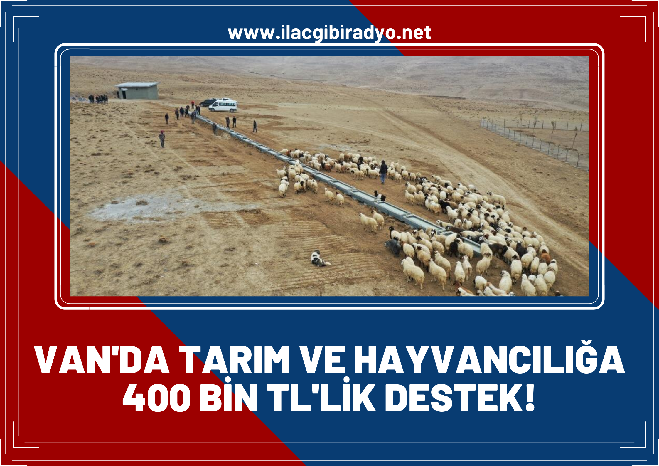 Van’da tarım ve hayvancılığa 400 bin liralık dev destek!