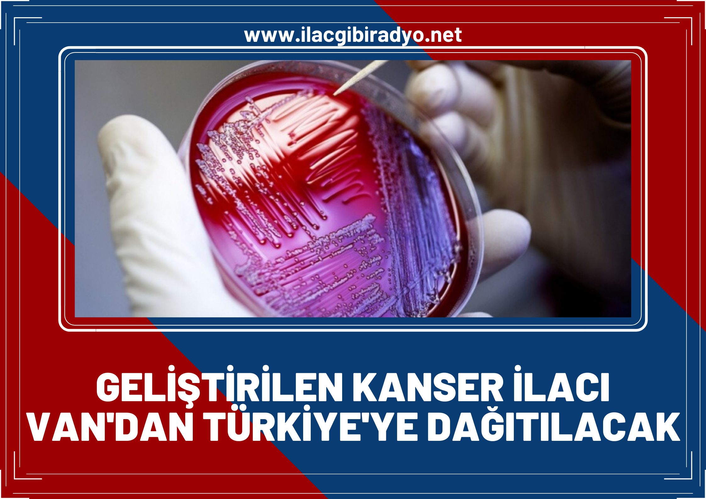 Türk Bilim insanlarının yeni geliştirilen kanser ilacı, Van’dan Türkiye’ye dağıtılacak!