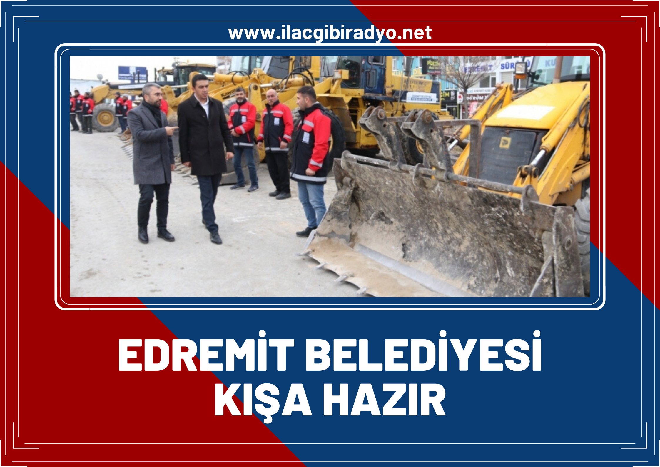 Edremit Belediyesi 7/24 sistemiyle kışa hazır