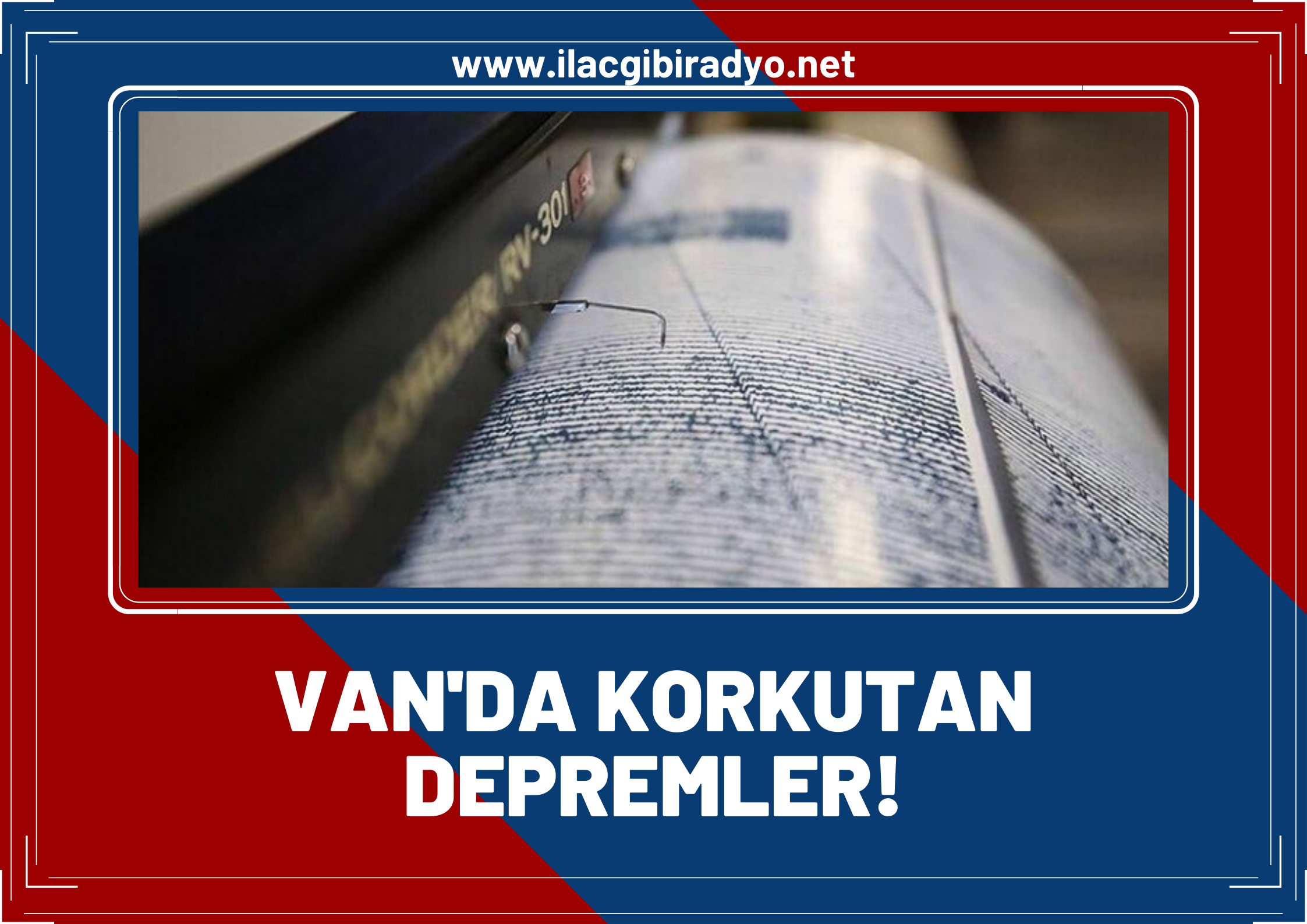 Van'da korkutan depremler!