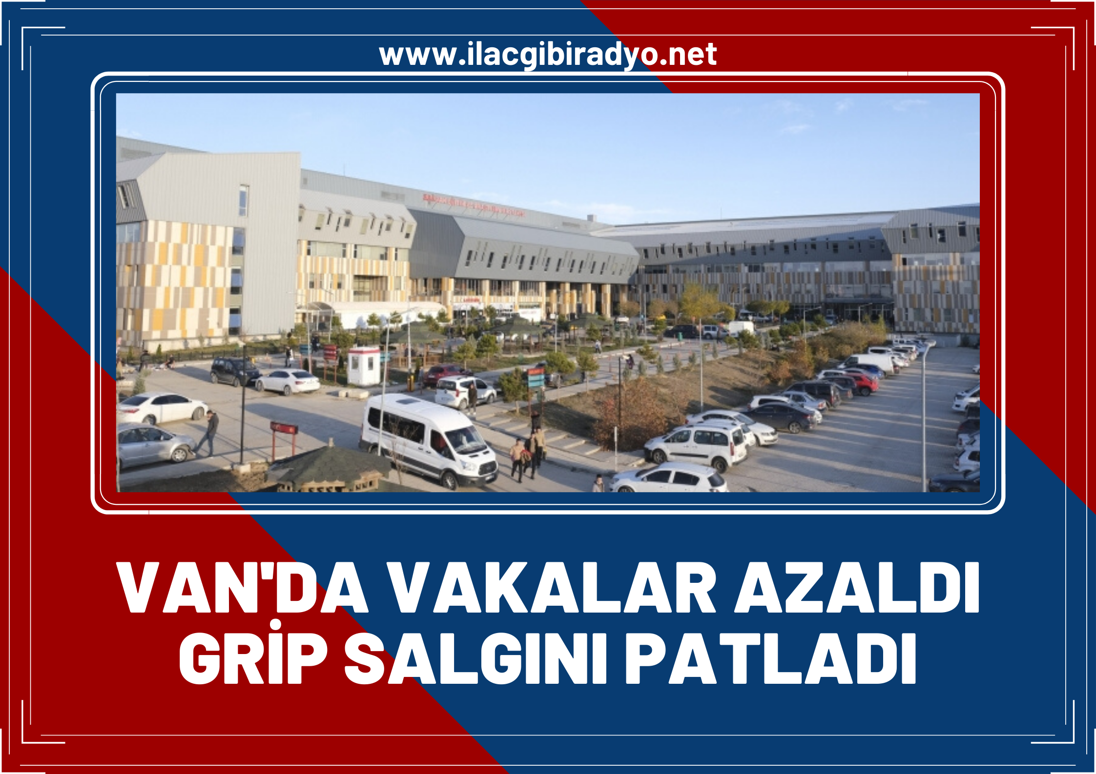 Van’da korona vakaları azaldı grip salgını patladı!