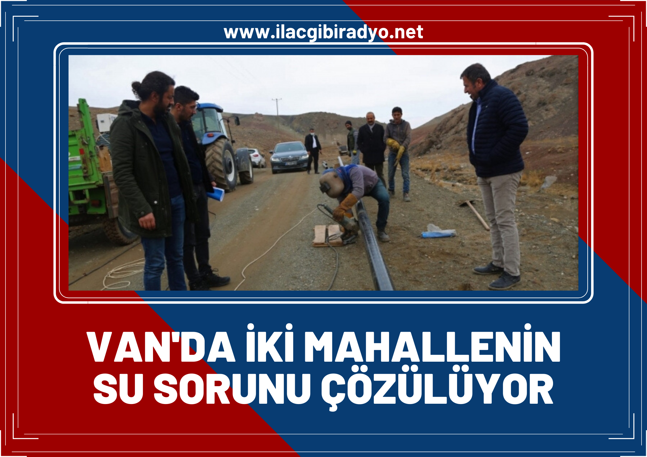 Van’da iki mahallenin içme suyu sorunu çözüme kavuşuyor!