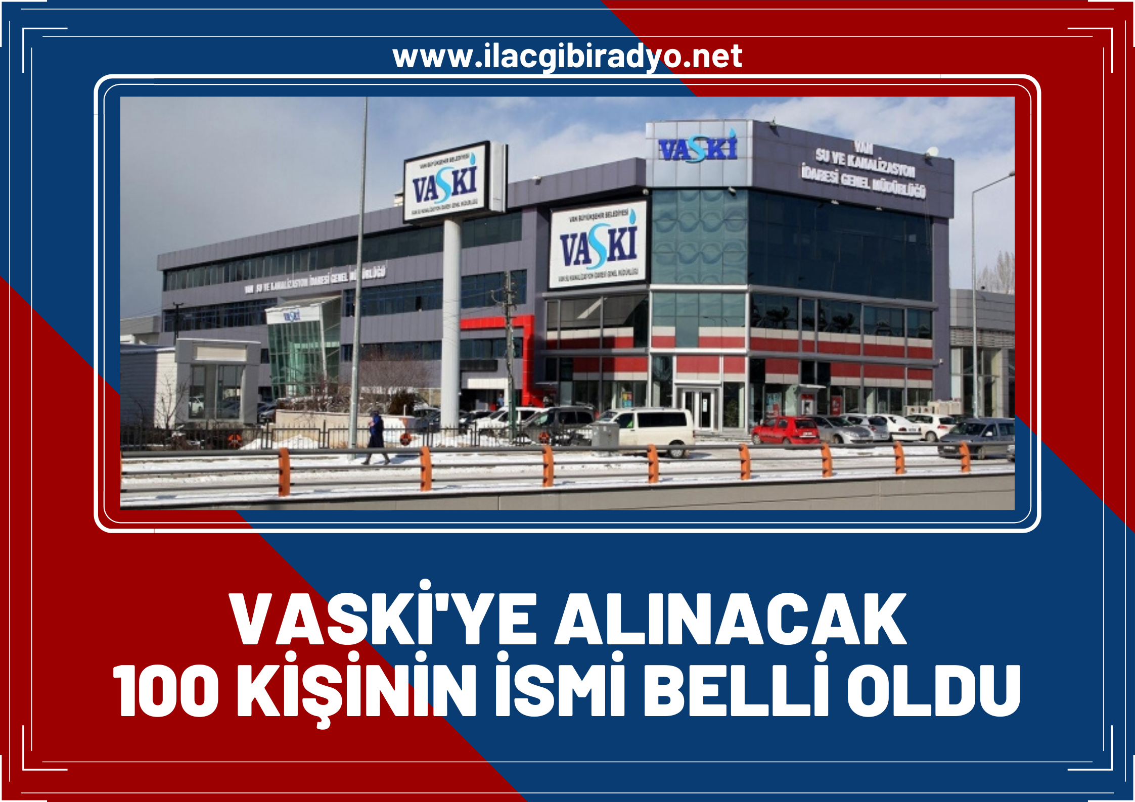 VASKİ'ye alınacak 100 personelin isim listesi belli oldu!