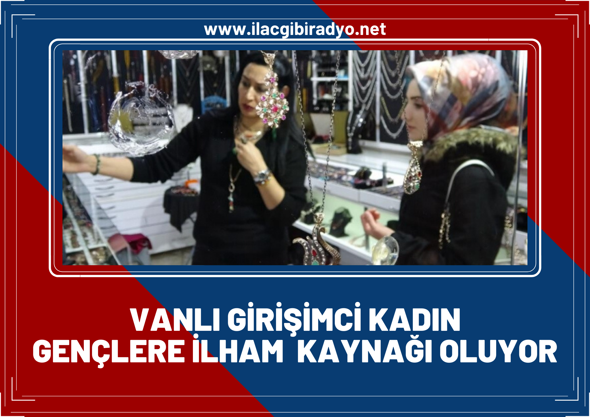 Vanlı girişimci kadın gümüş işçiliğiyle gençlere ilham kaynağı oluyor!