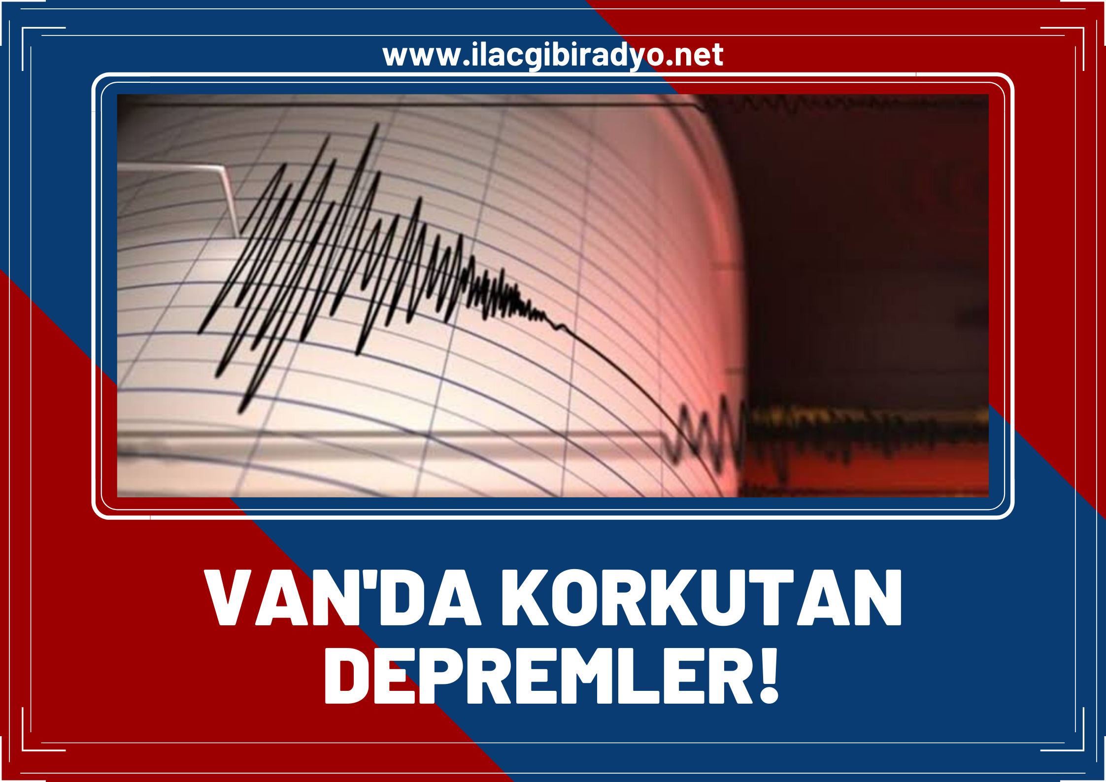 Van'da peş peşe korkutan depremler!