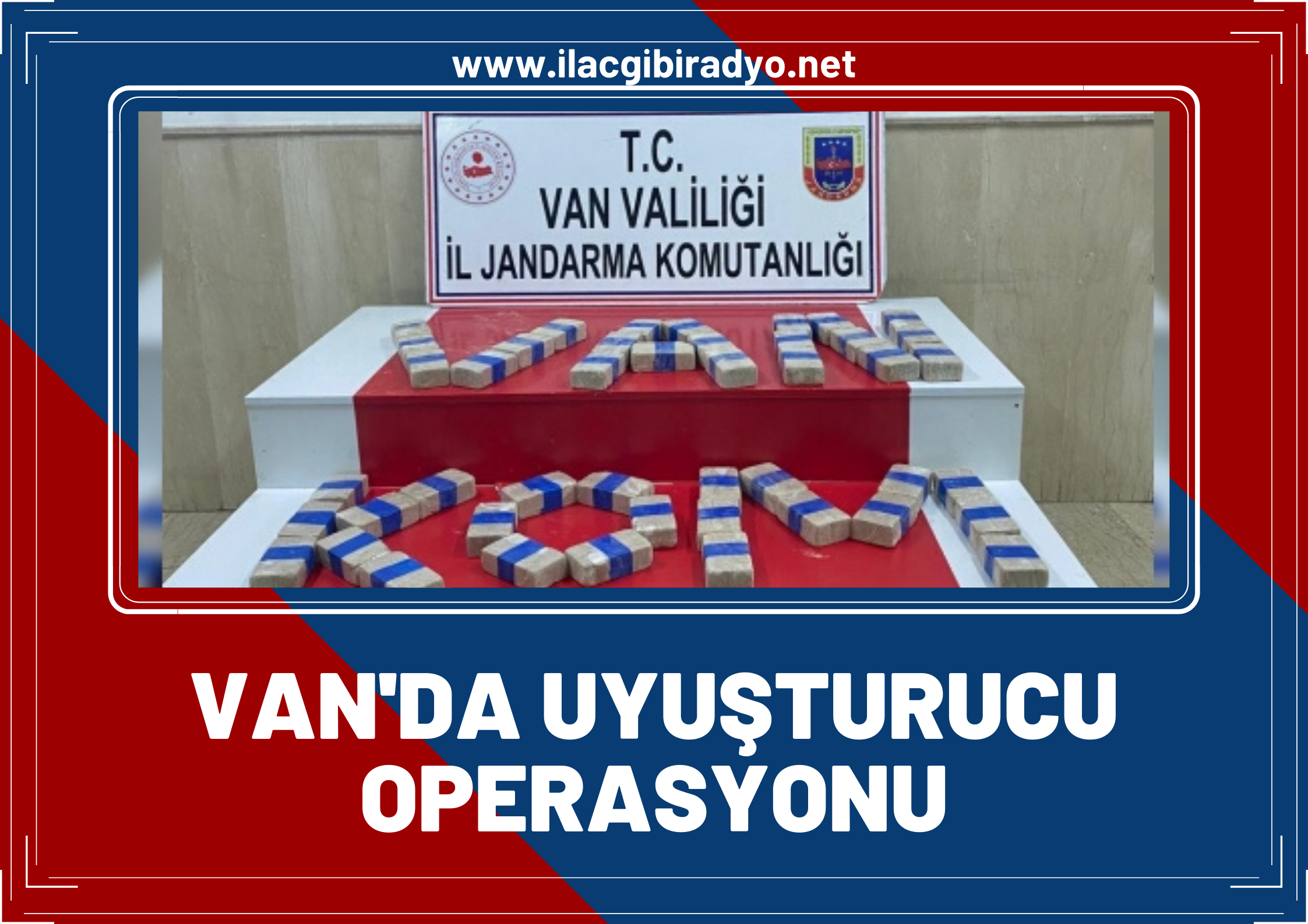 Van'da uyuşturucu operasyonu!