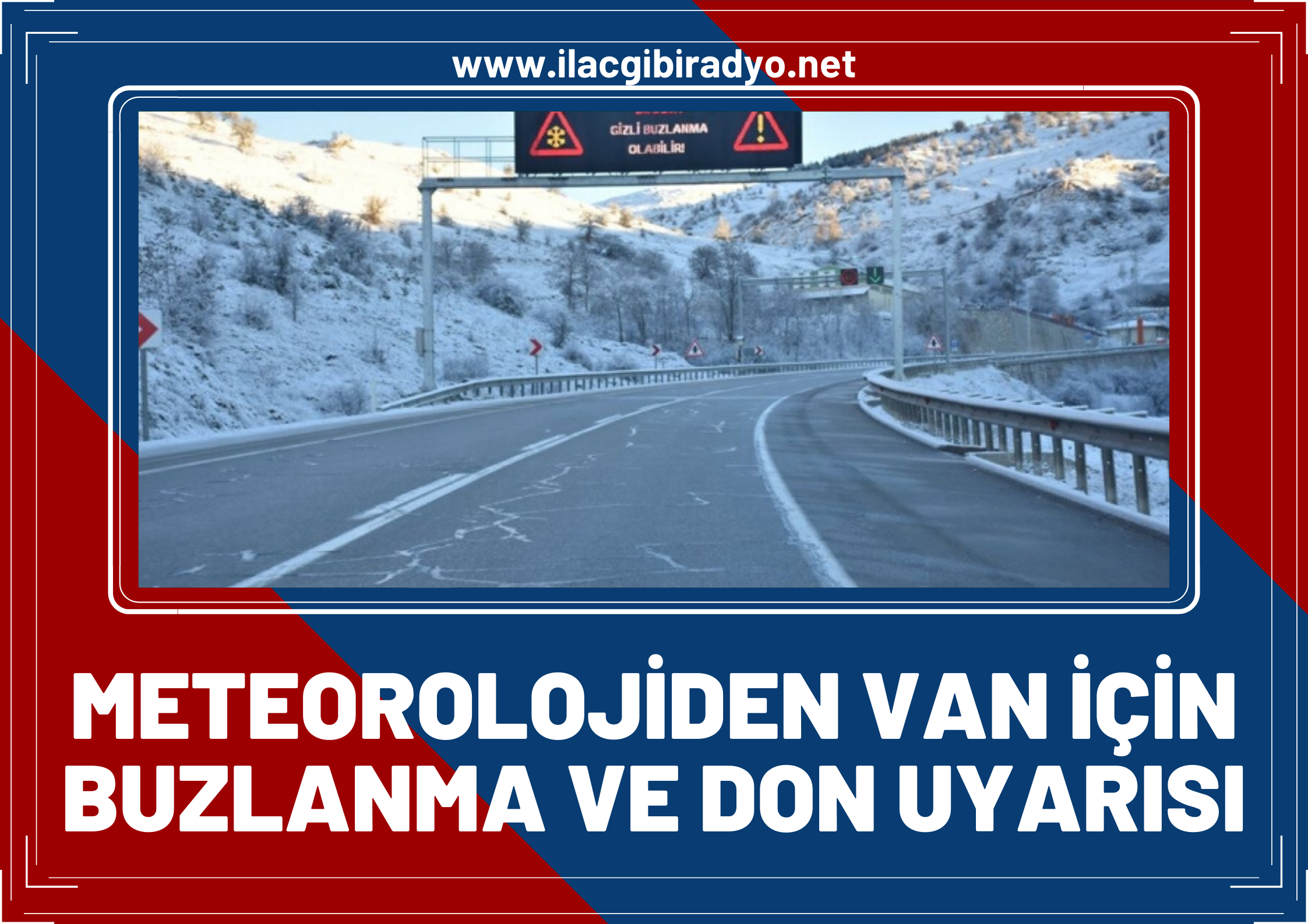 Meteorolojiden kuvvetli buzlanma, don ve çığ uyarısı