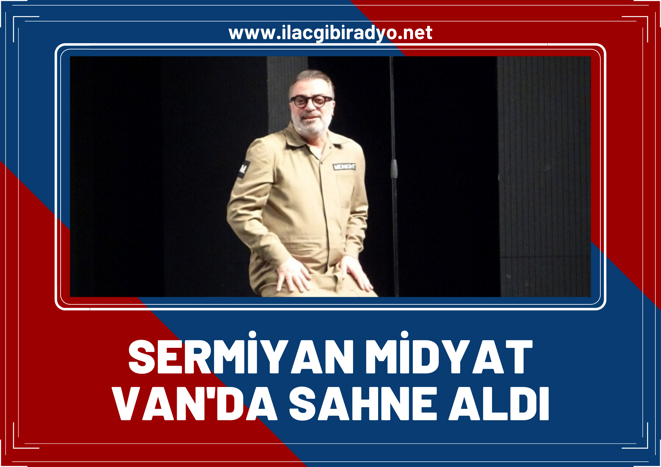 Sermiyan Midyat Van’da sanatseverleri kahkahaya boğdu