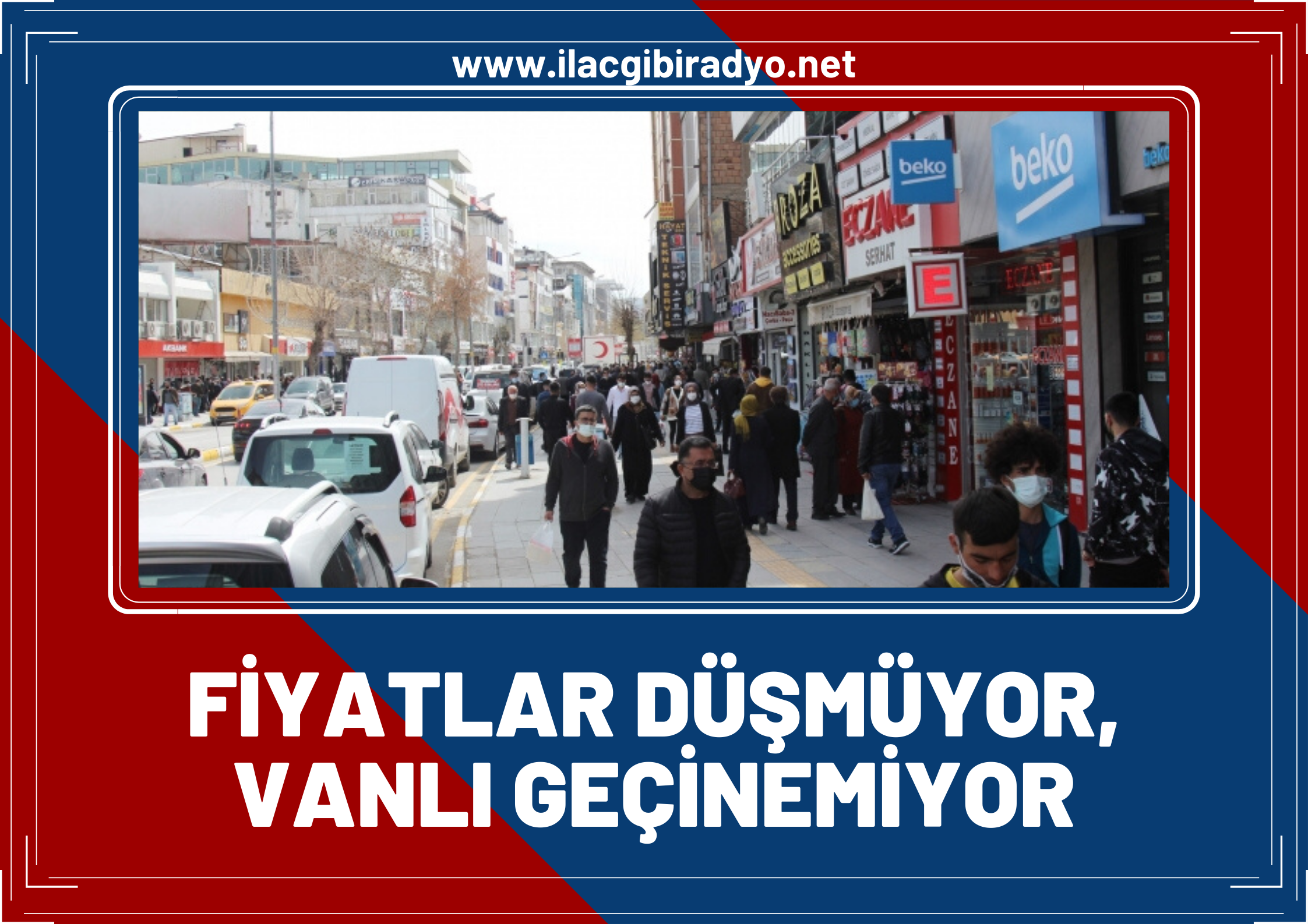 Dövizdeki düşüş etikete yansımadı… Van’da hem esnaf dertli hem vatandaş!