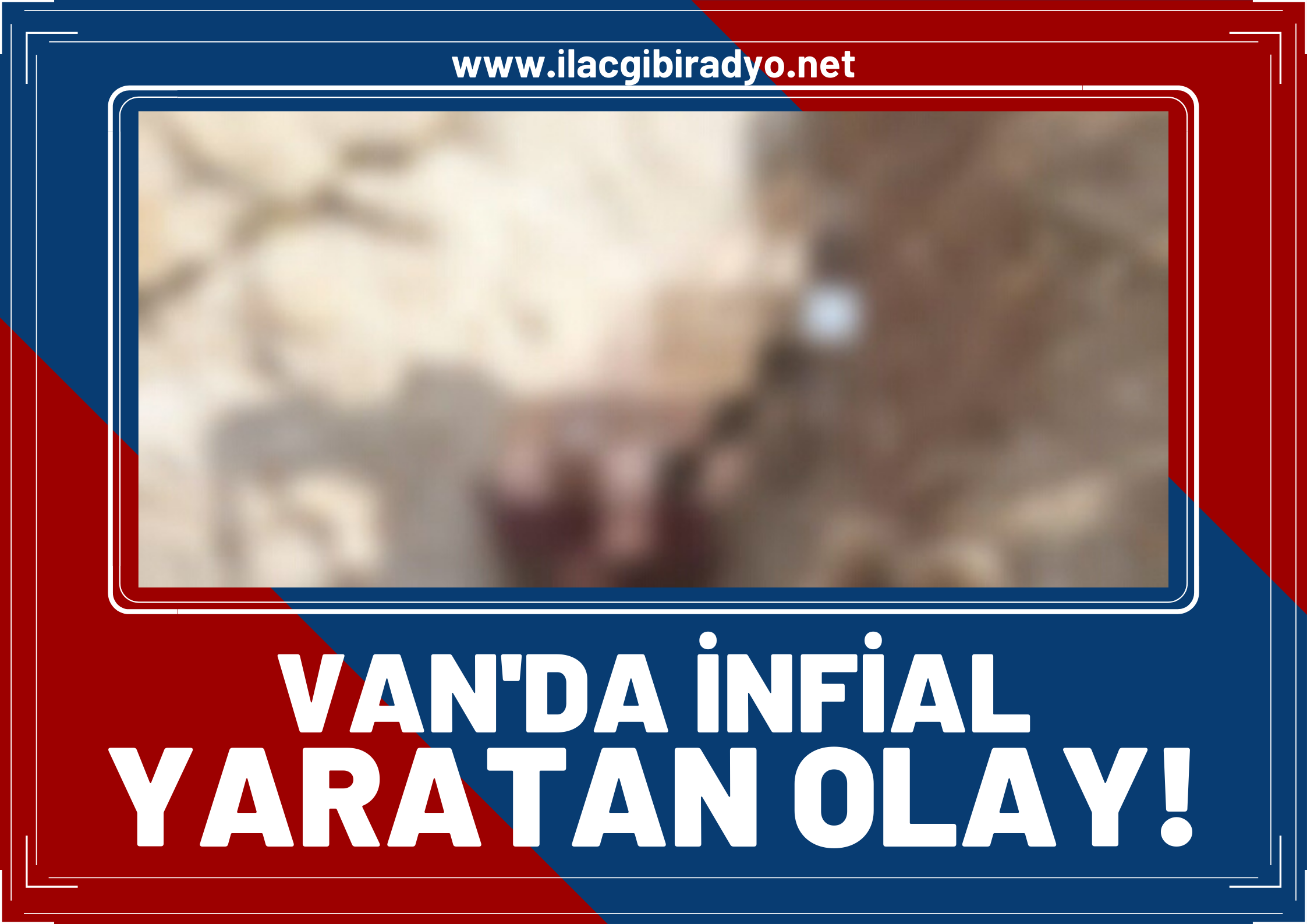 Van’da infial yaratan olay!