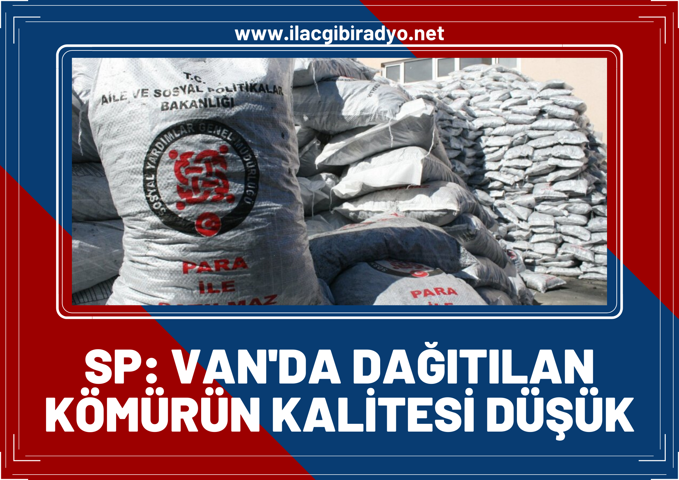 Saadet Partisi İpekyolu İlçe Başkanı Vahit Uce: Van’da dağıtılan kömürün kalitesi düşük!