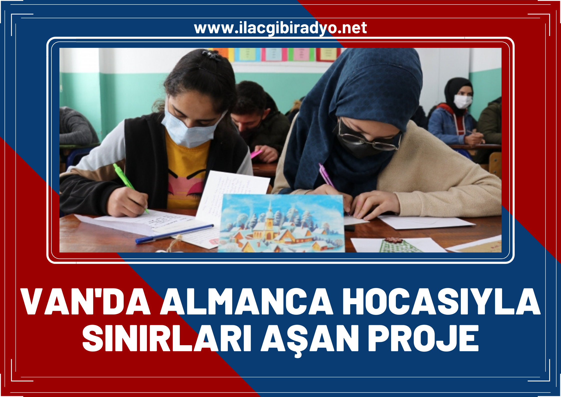 Almanca hocası sınırları aşan bir projeye imza attı!