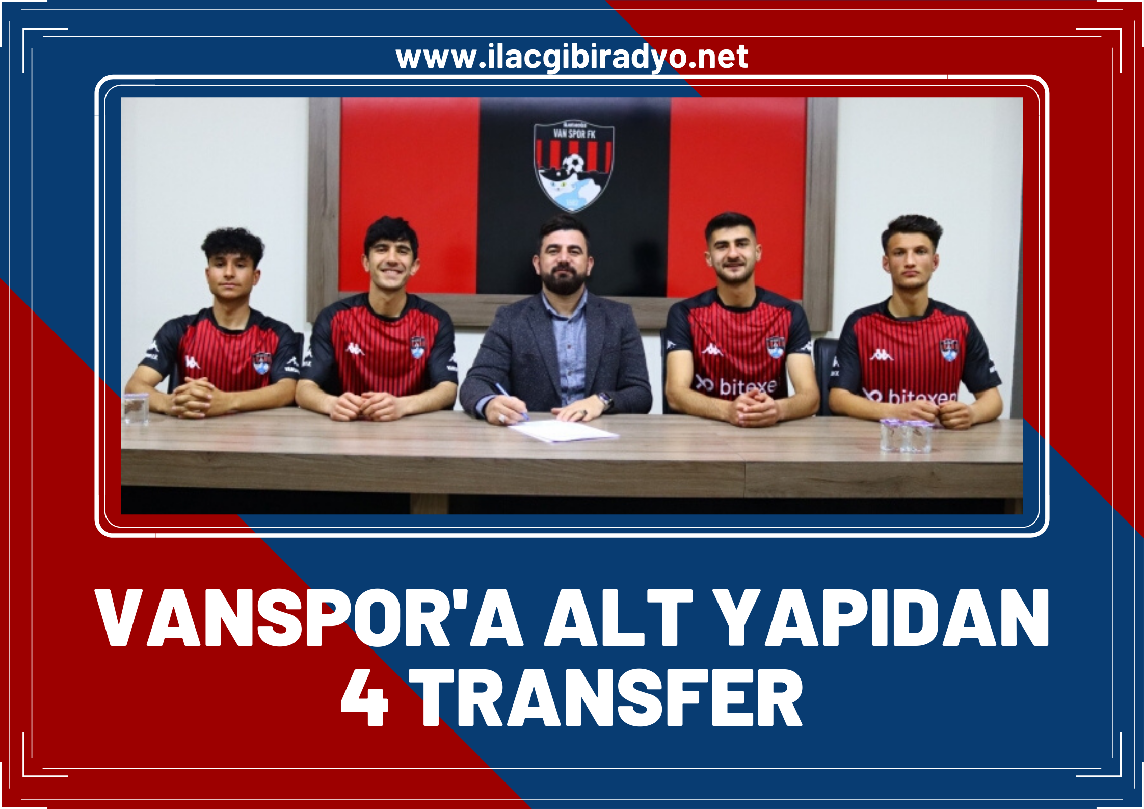 Vanspor'a Alt yapıdan 4 transfer!