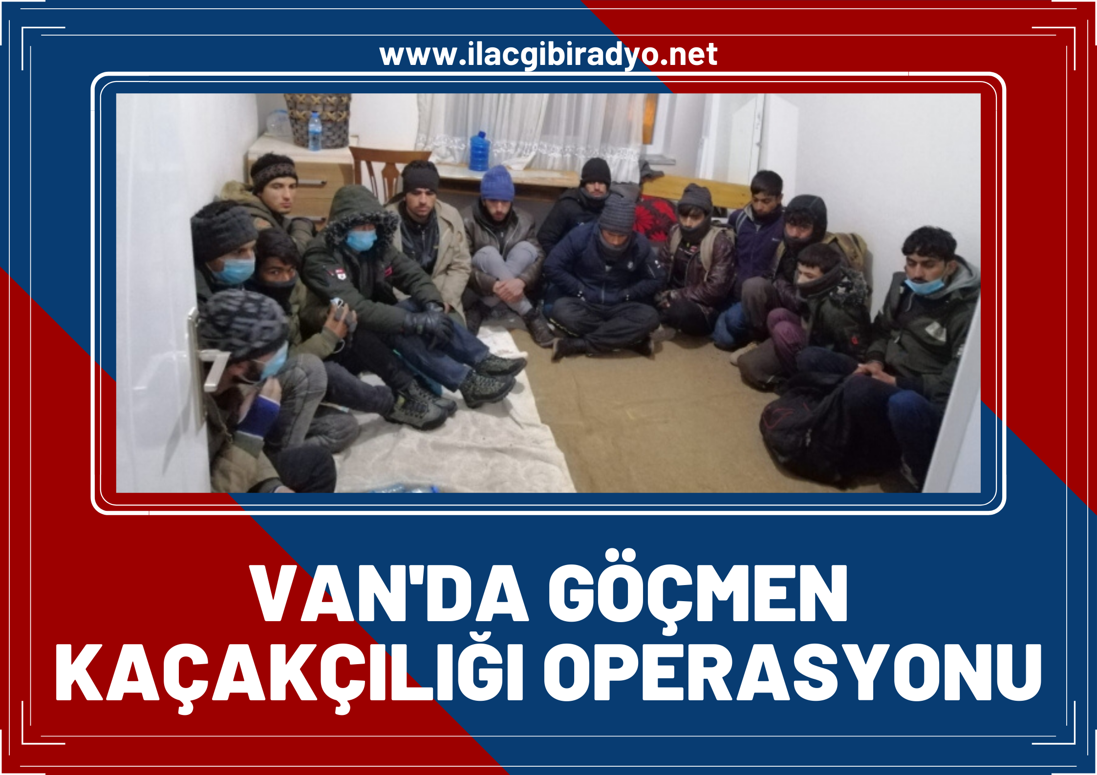 Van’da göçmen kaçakçılığı operasyonu: 55 Afganistan uyruklu göçmen yakalandı, 2 gözaltı!