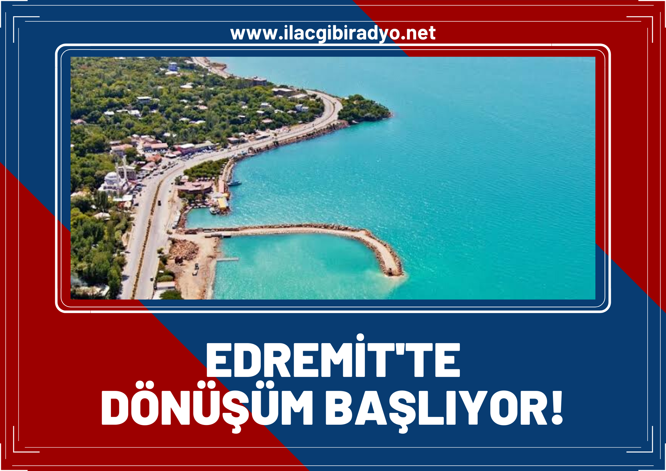 Edremit’te dönüşüm başlıyor! Müjdeyi Başkan Say duyurdu