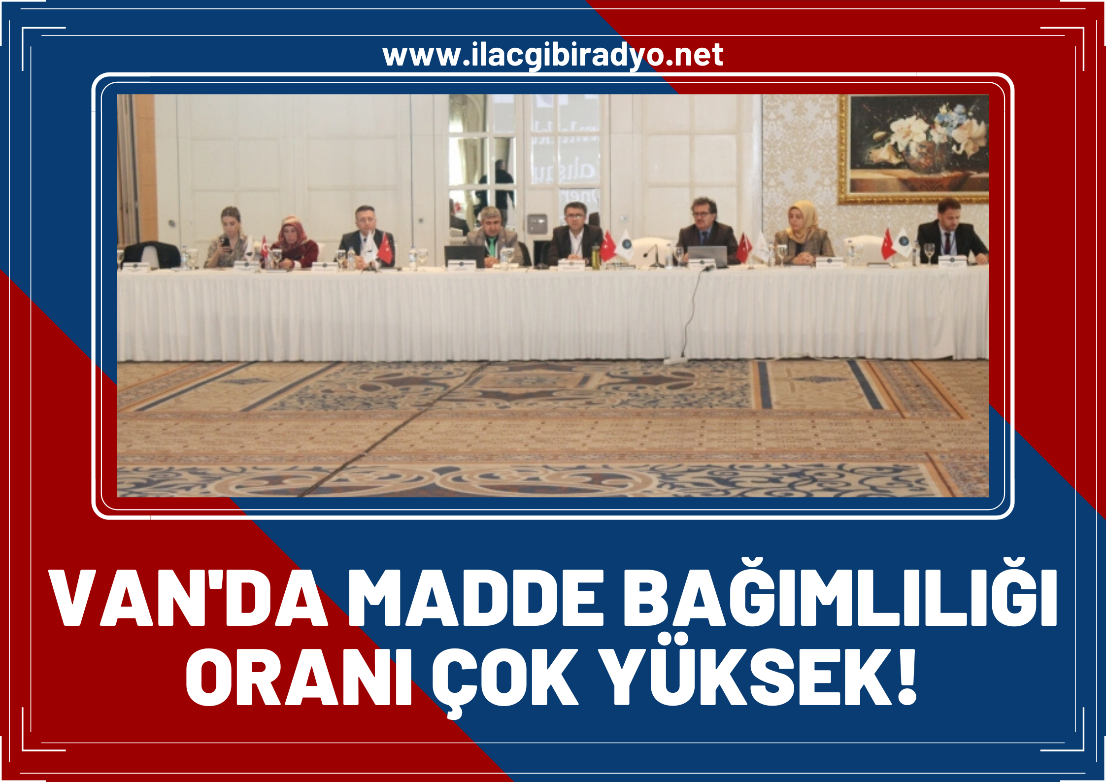 Van Yeşilay Şubesi madde bağımlığıyla ilgili çalıştay düzenledi!