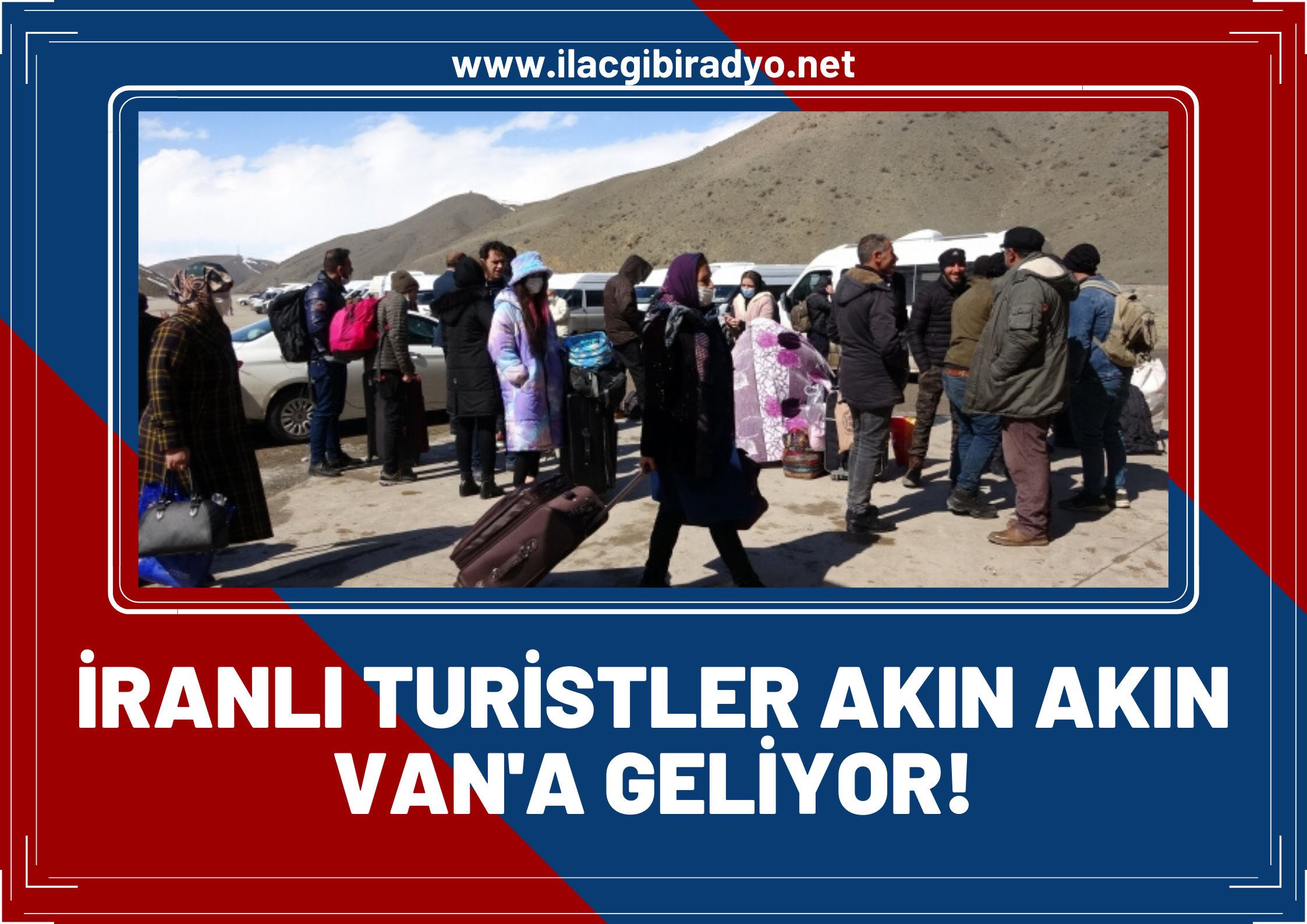 İranlı turistler akın akın Nevruz Bayramı için akın akın Van'a gelmeye devam ediyor!