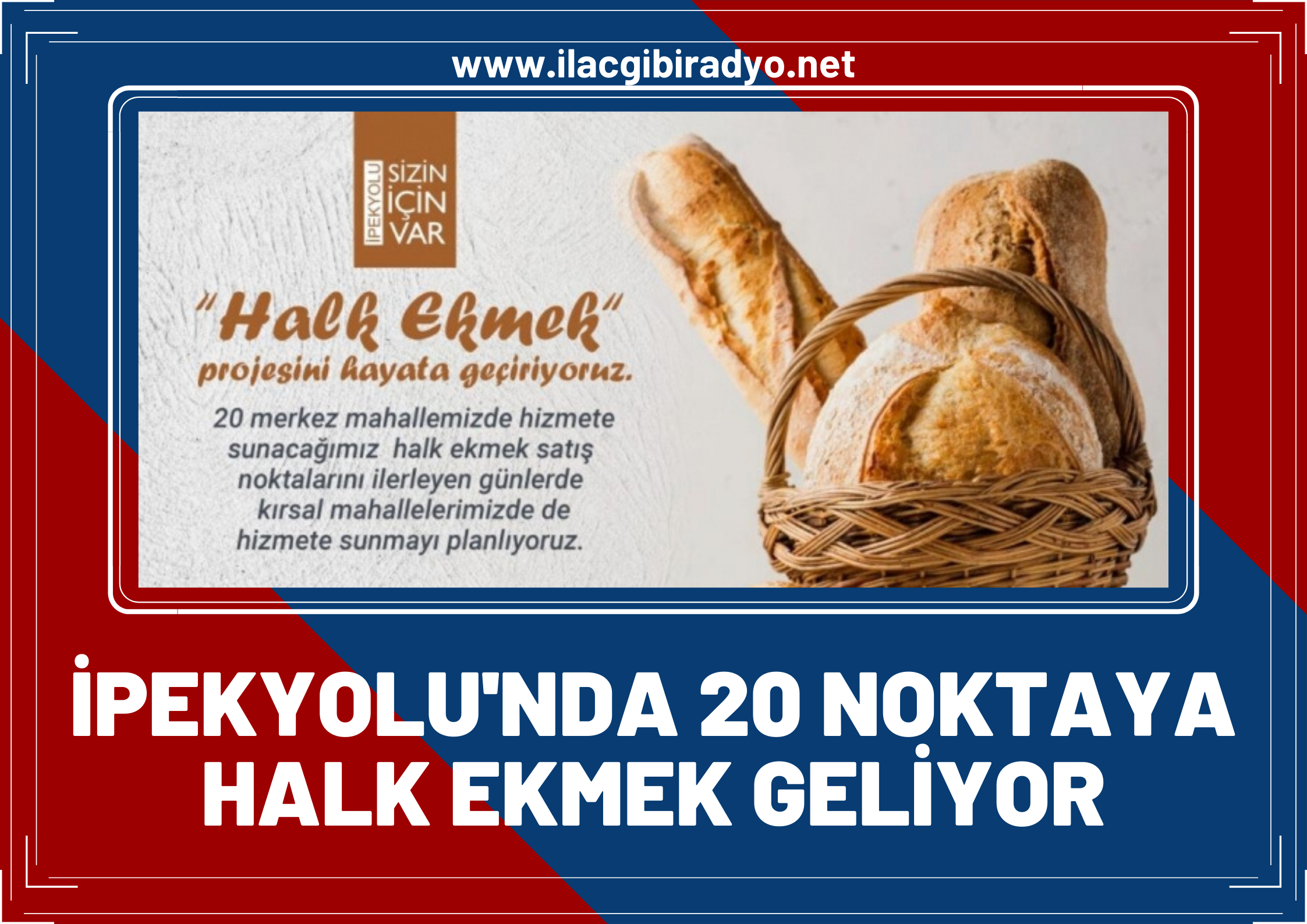 İpekyolu Halk Ekmek geliyor! Başkan Aydın müjdeyi duyurdu