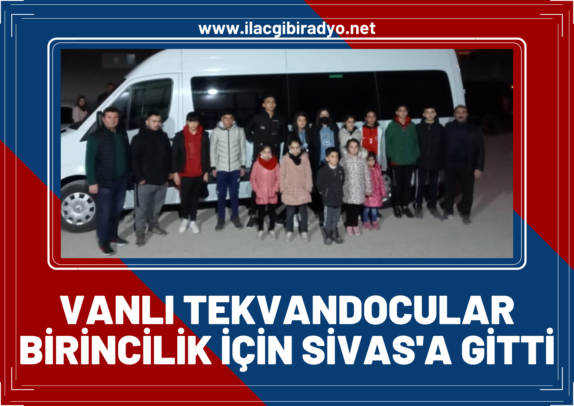 Vanlı Teakvandocular, Türkiye birinciliği için Sivas'a gittiler!