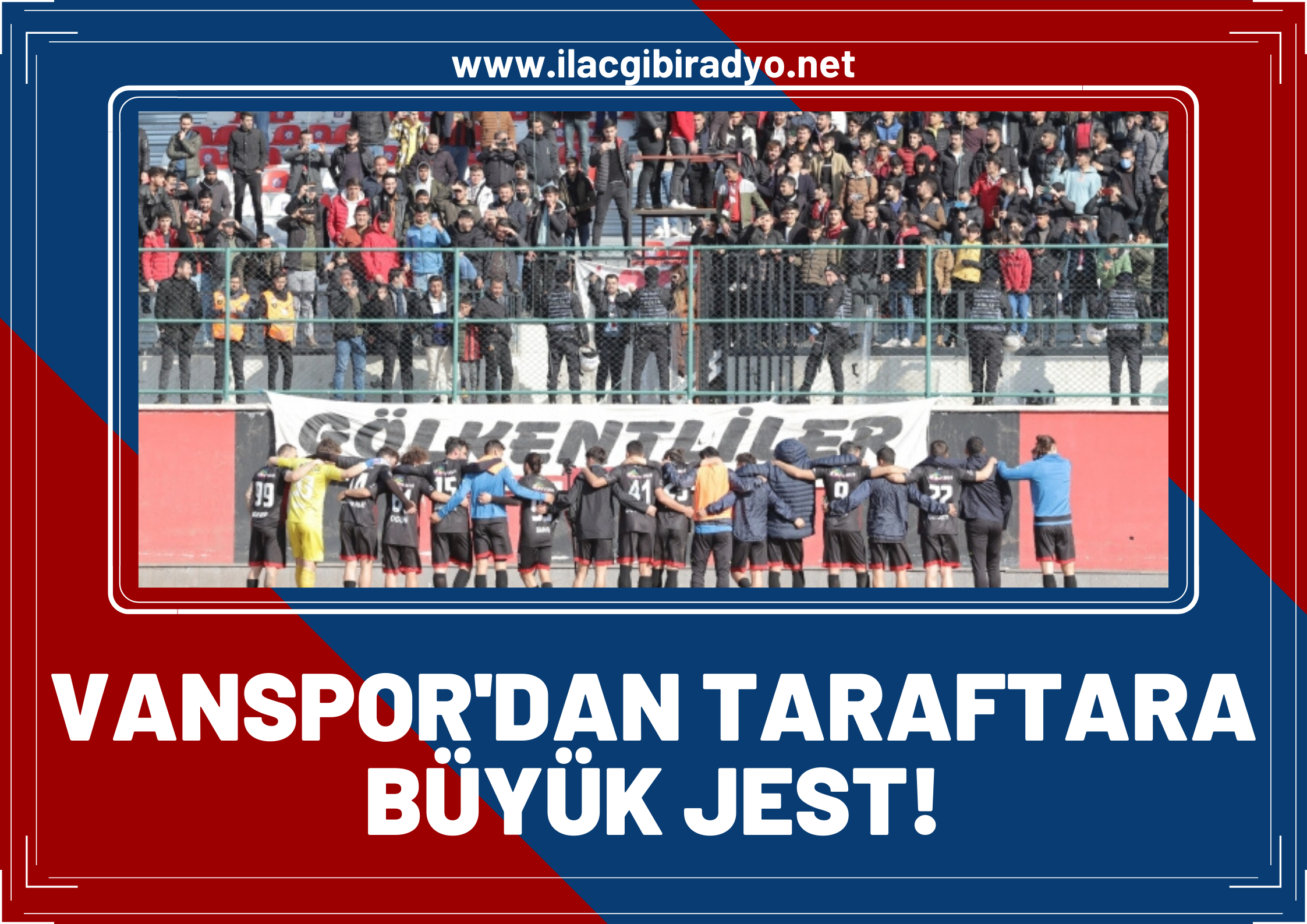 Vanspor’dan 1461 Trabzon maçı için taraftara büyük jest: Tüm biletler 1 TL!