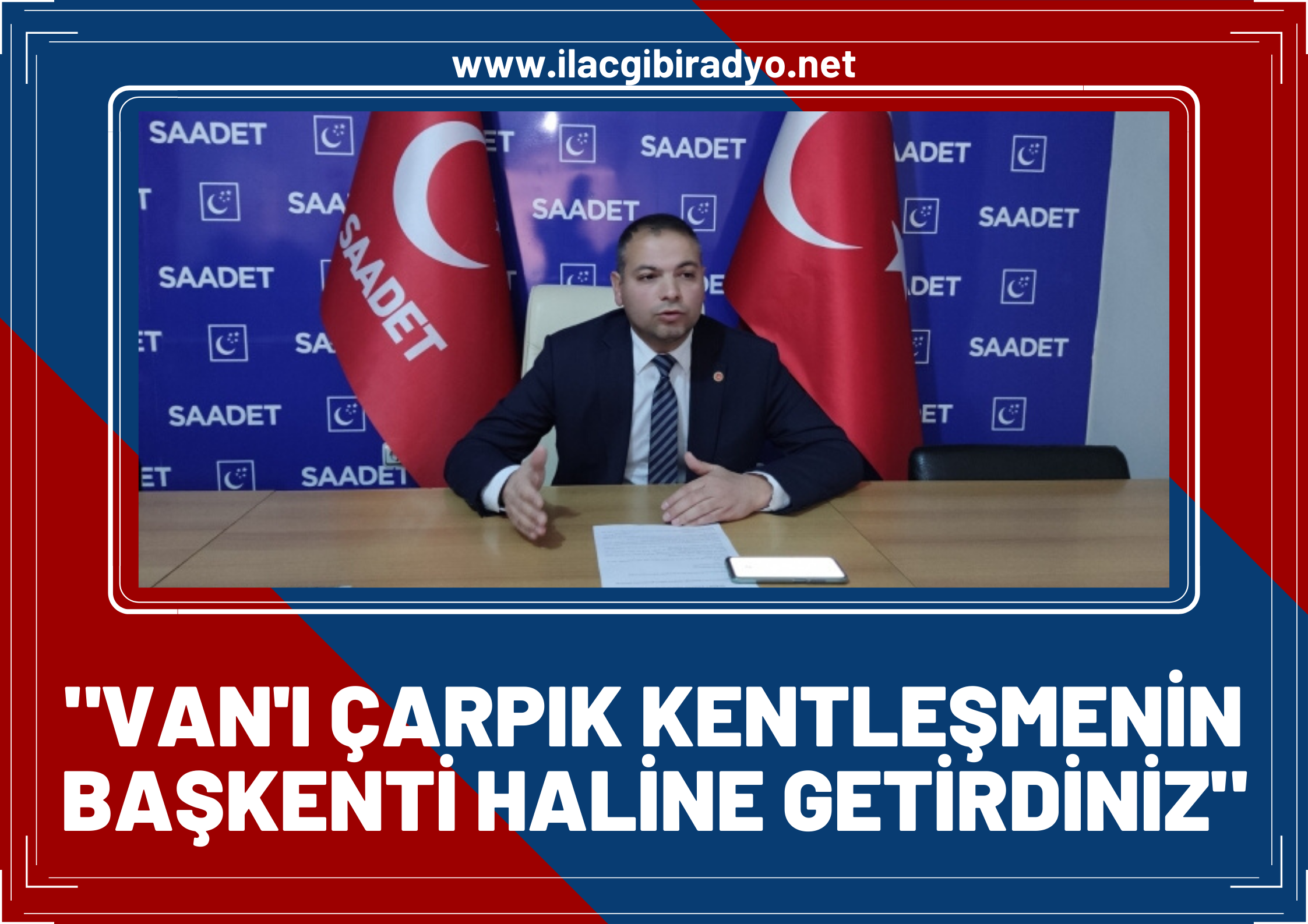 Başkan İlhan’dan Bakan Kurum’a tepki! "Van’ı çarpık kentleşmenin başkenti haline getirdiniz"