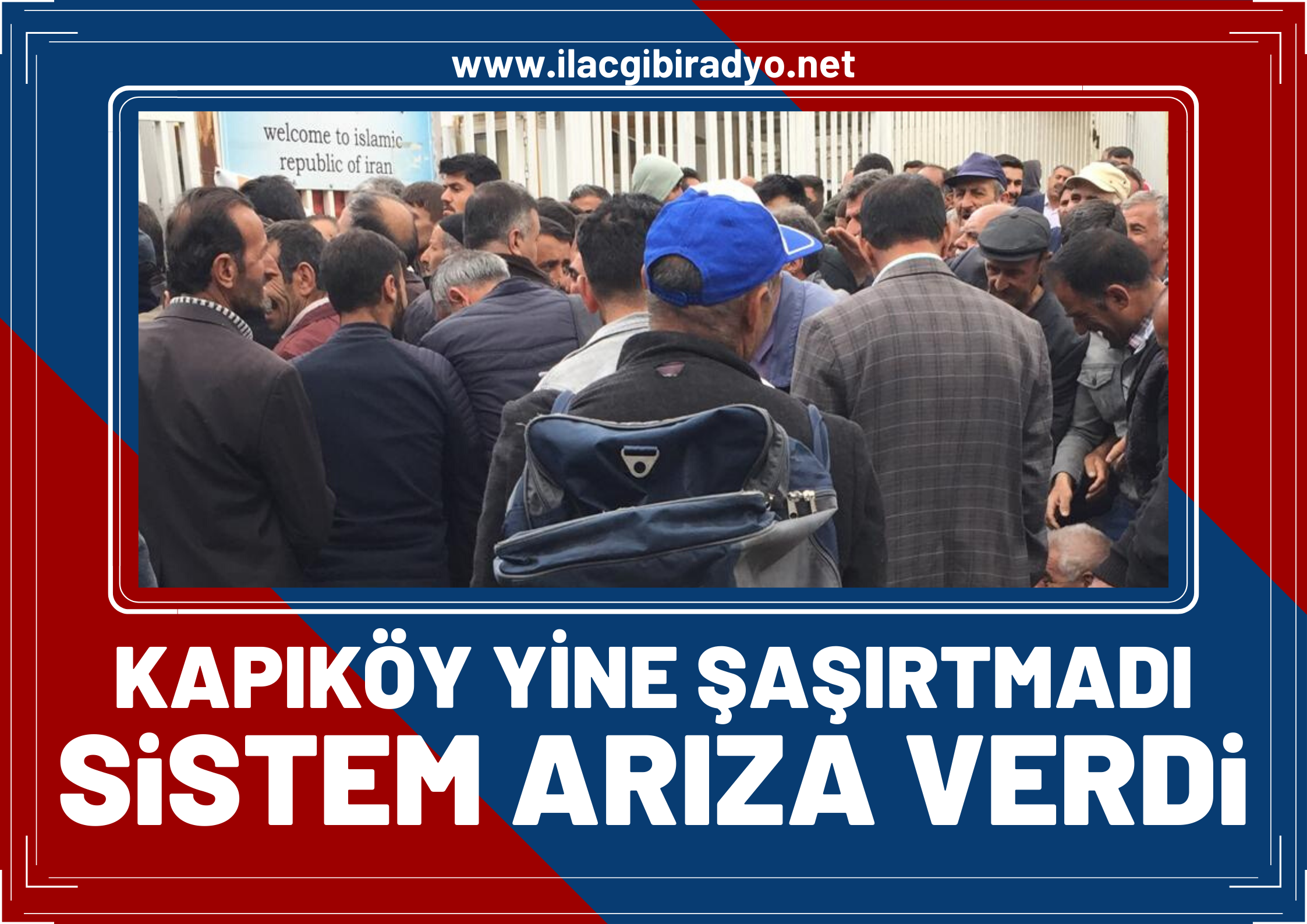 Kapıköy yine şaşırtmadı! Sistem arıza verdi, uzun kuyruklar oluştu