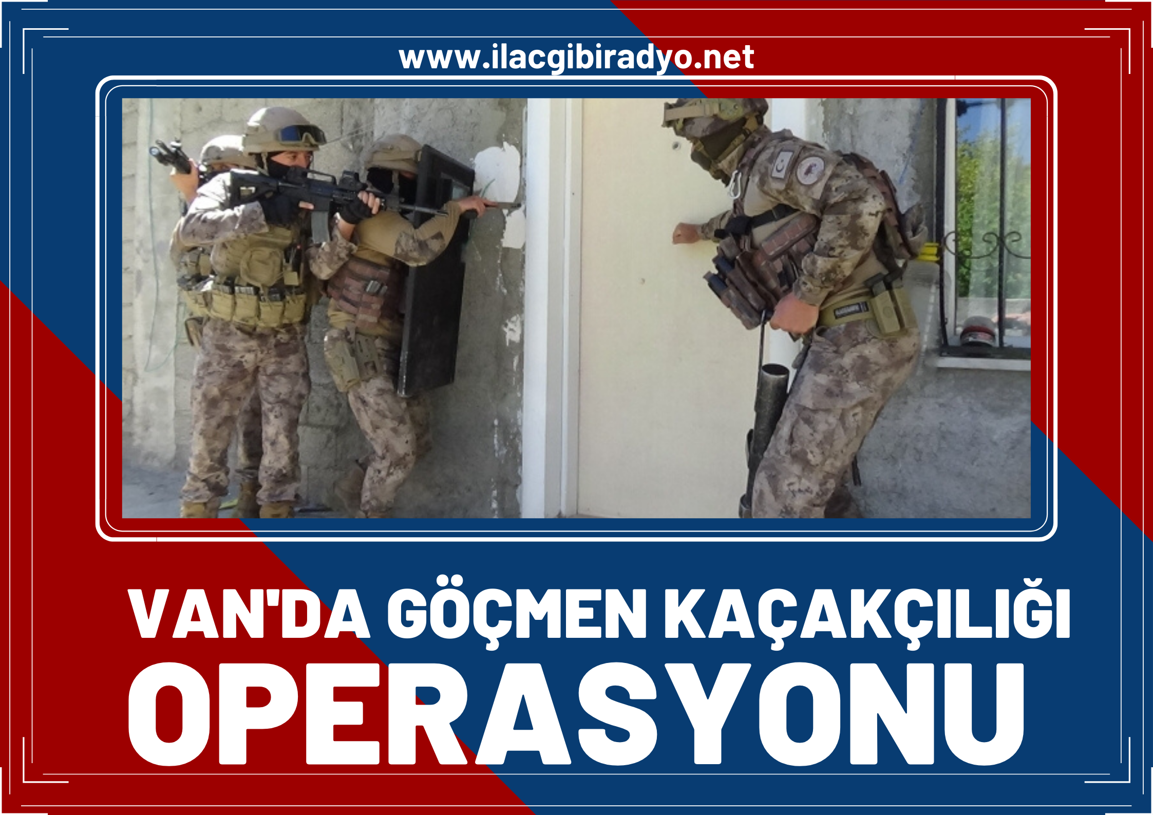 Van'da göçmen kaçakçılığı operasyonu: 27 göçmen 2 organizatör yakalandı!