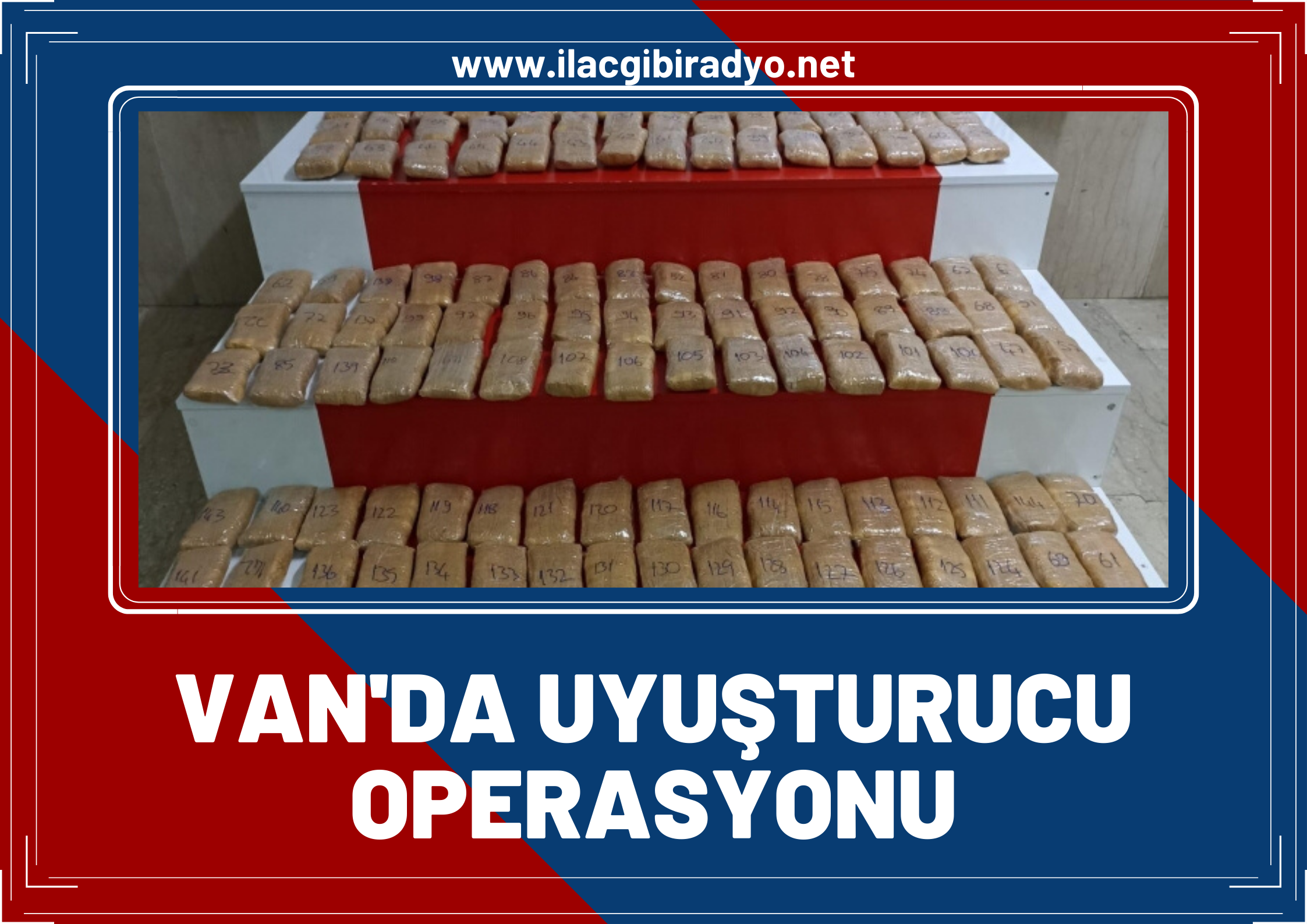 Van'da uyuşturucu kaçakçılarına büyük darbe! 225 kilogram uyuşturucu ele geçirildi