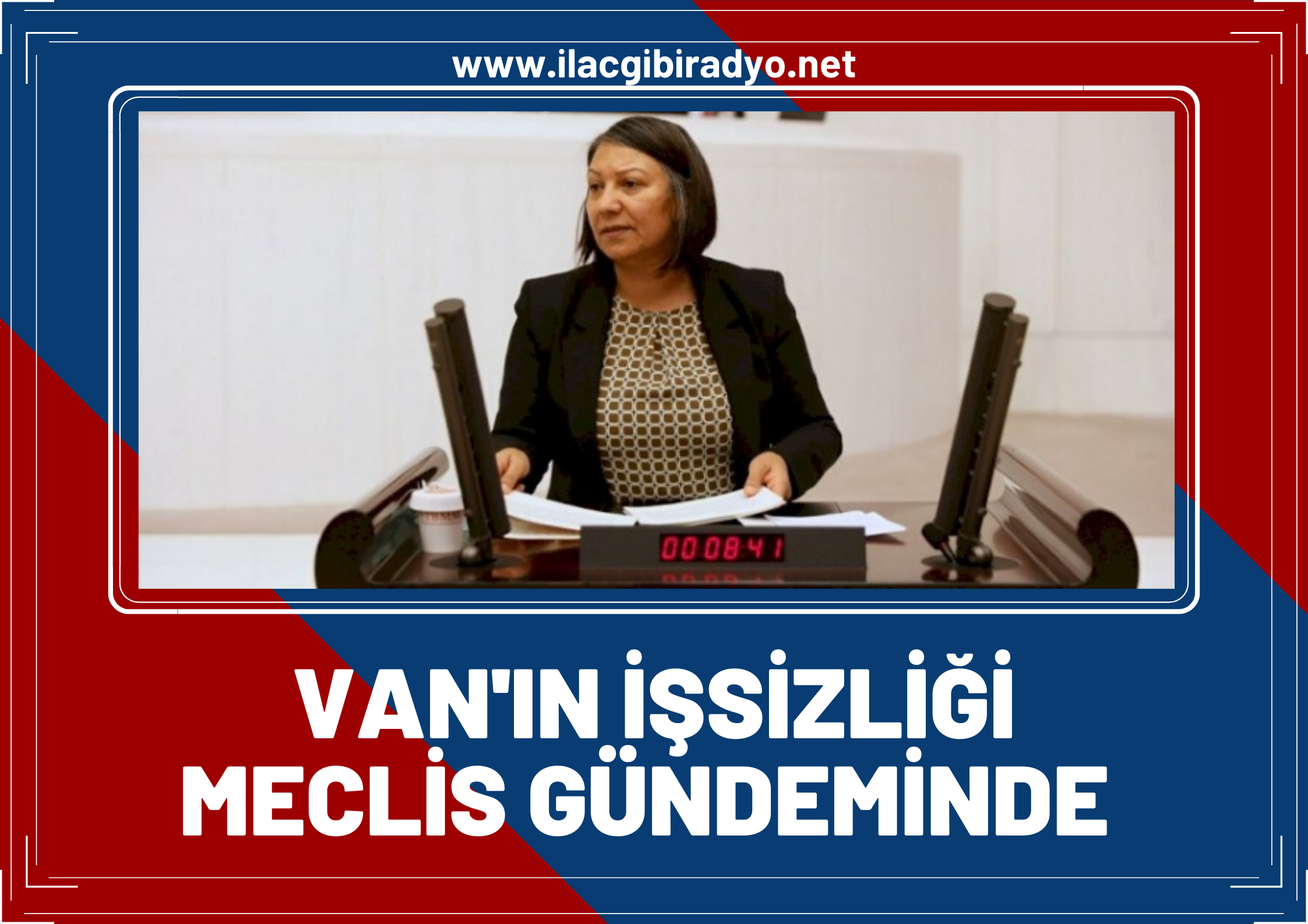 HDP Milletvekili Dilşat Canbaz Kaya, Van’ın işsizliğini meclis gündemine taşıdı!