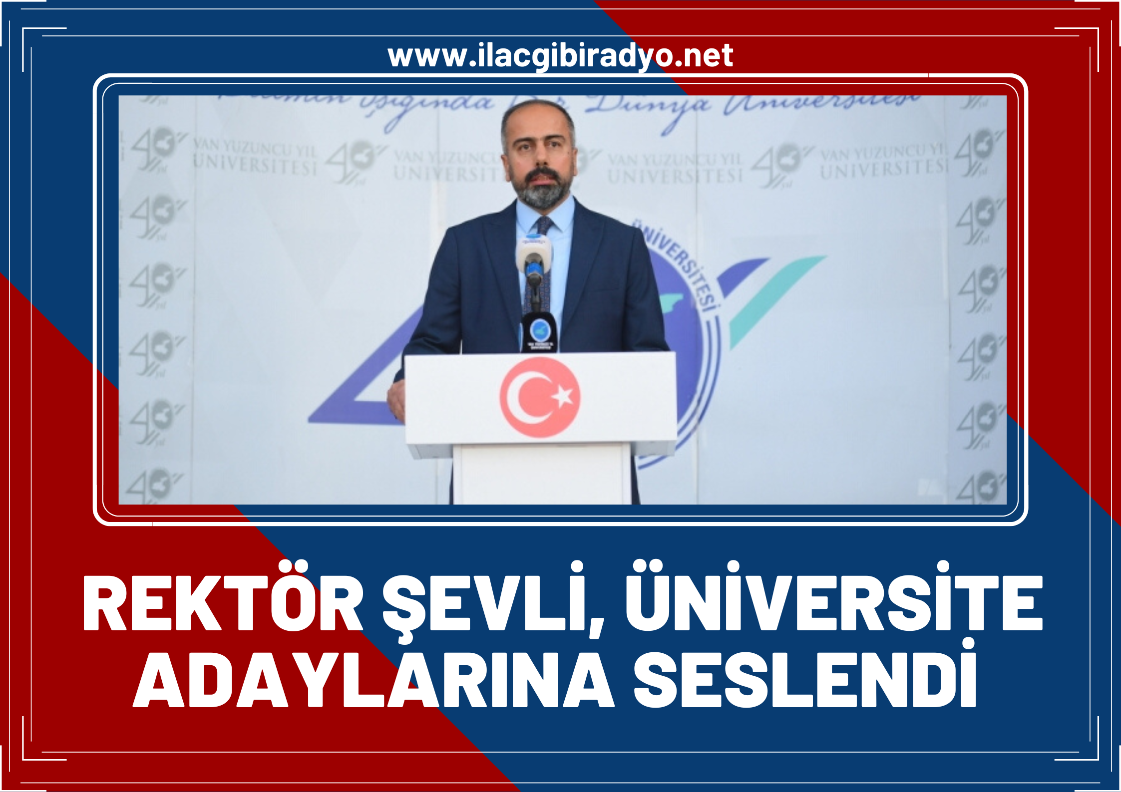 Rektör Şevli'den Üniversite adaylarına çağrı: Sizleri güzel üniversitemize bekliyoruz!