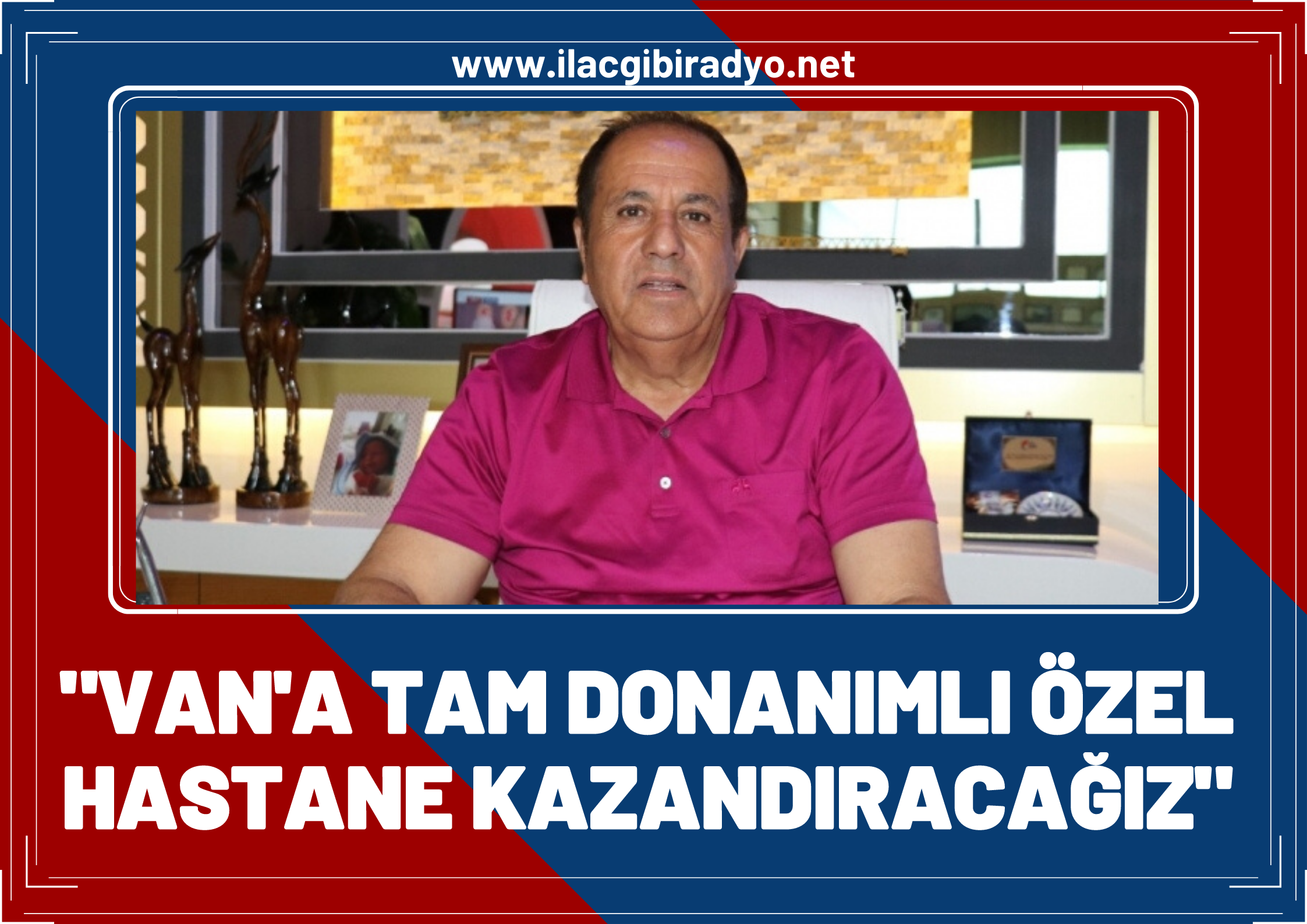 Van TSO başkan adayı Kandaşoğlu'ndan Van'a tam donanımlı özel hastane müjdesi!