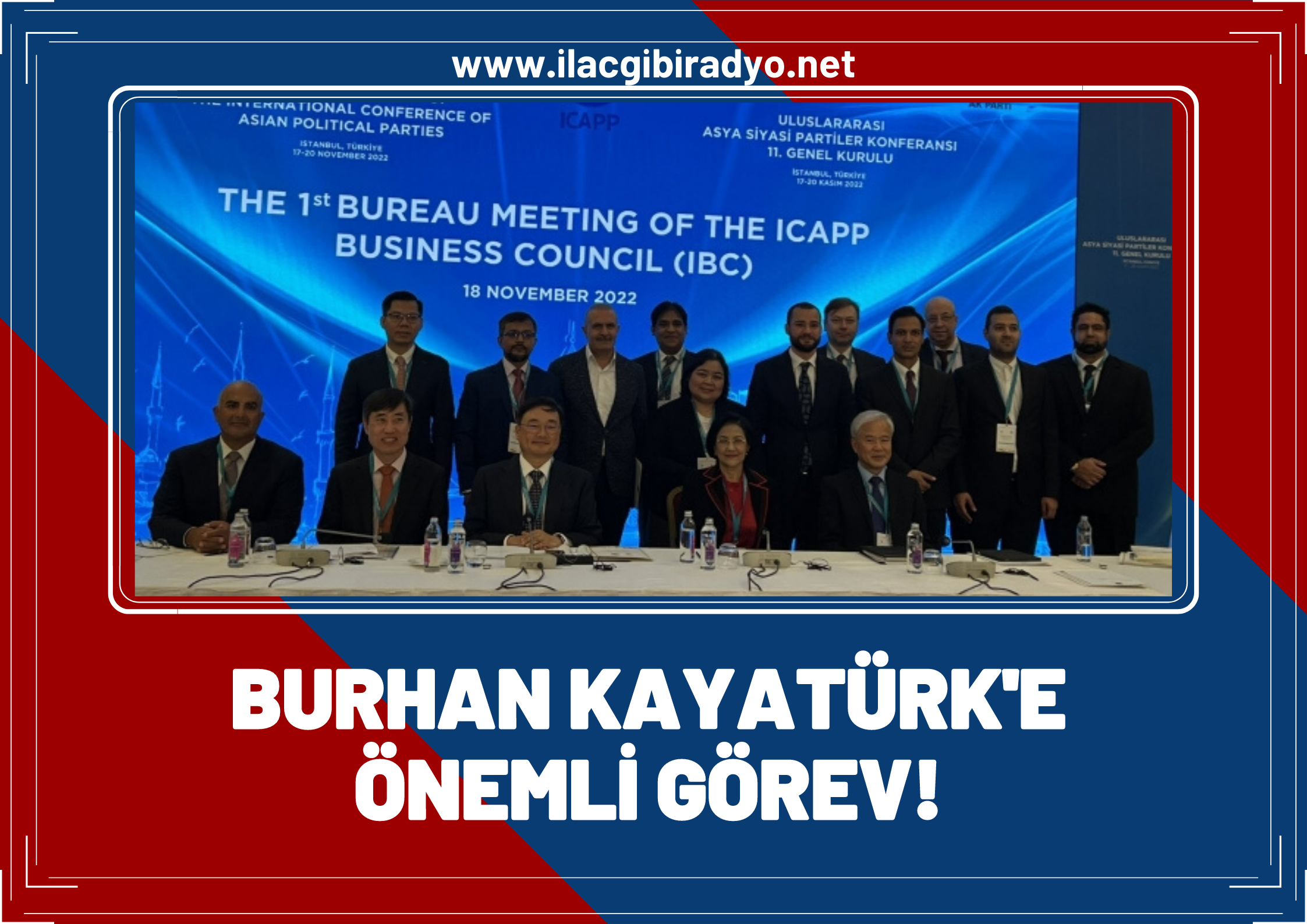 ICAPP Başkan Yardımcılığına Burhan Kayatürk Seçildi!