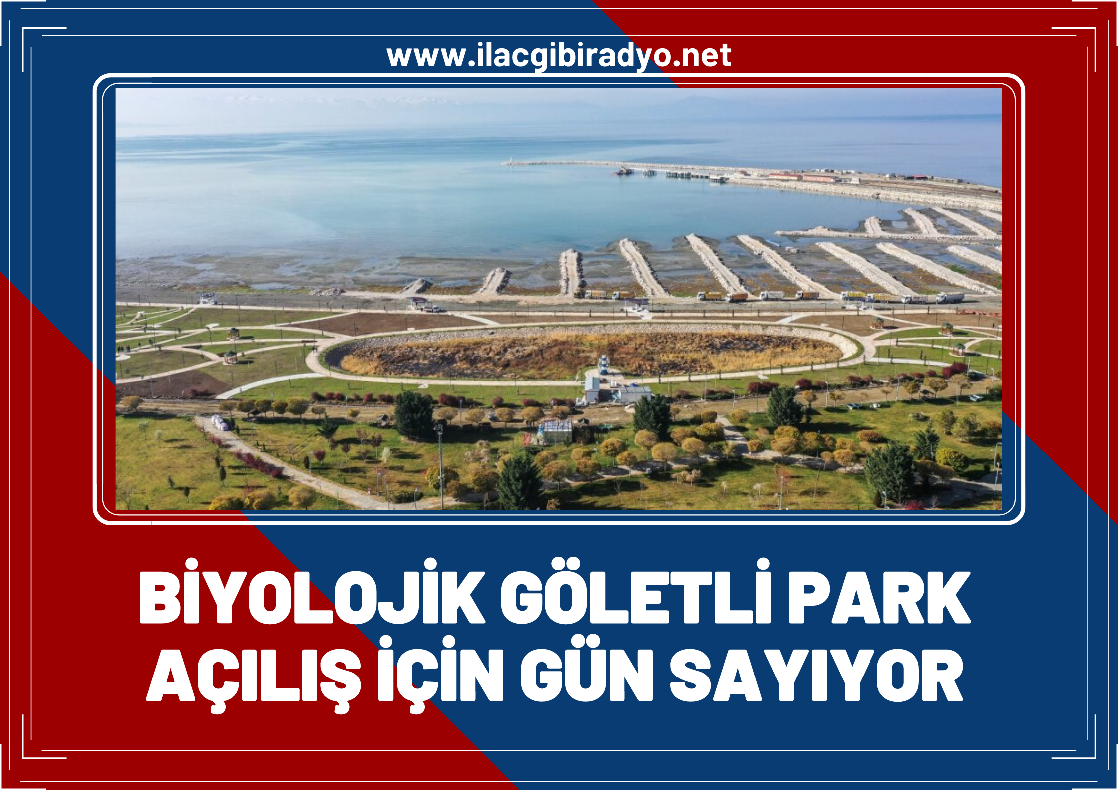 Van Tuşba'ya yeni bir çehre kazandıracak biyolojik göletli park açılışa gün sayıyor!