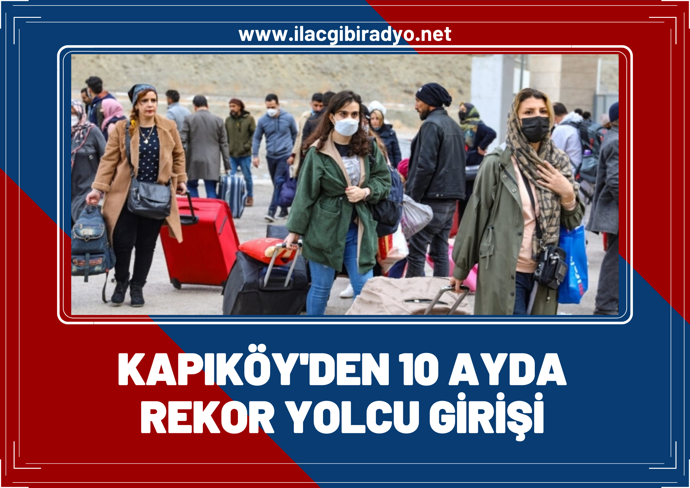 Van’daki Kapıköy’den rekor sayıda yolcu geçişi!