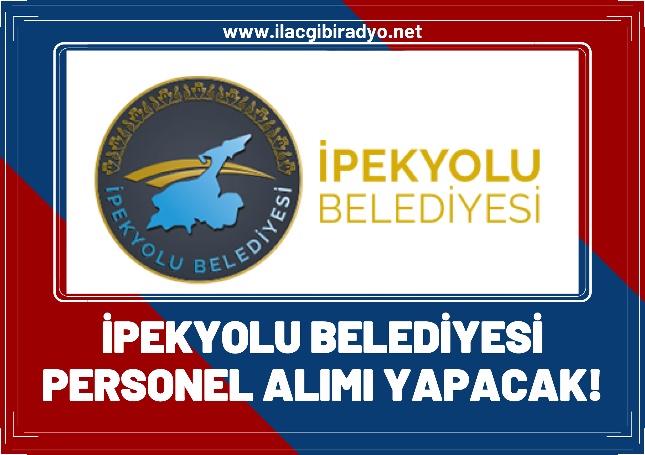 Van İpekyolu Belediyesi daimi personel alımı yapacak! işte başvuru şartları ve tarihi