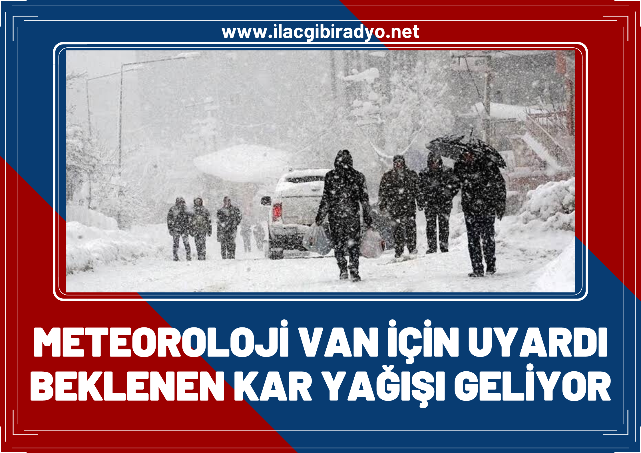 Meteorolojiden Van için flaş uyarı! O saatlerde kar yağışına dikkat