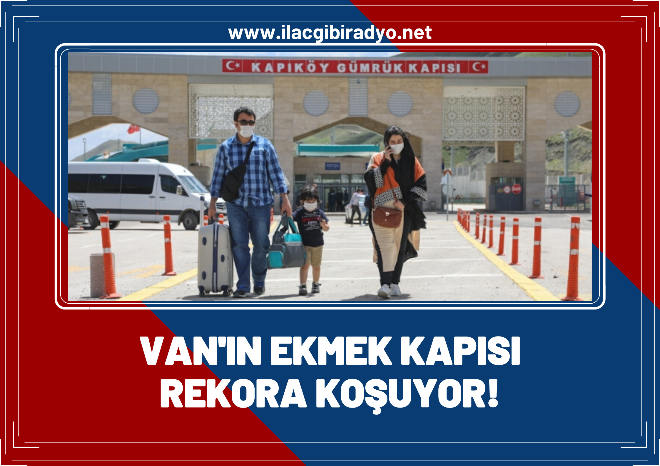 Van’ın ekmek kapısı Kapıköy yolcu geçişinde rekora koşuyor!