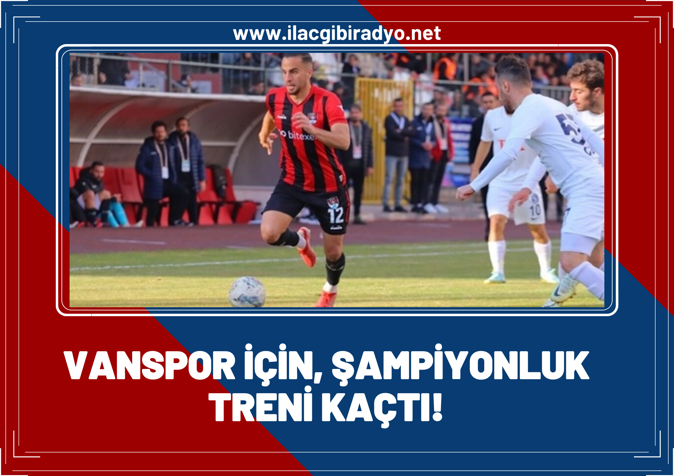 Vanspor play-off yolunda büyük yara aldı!