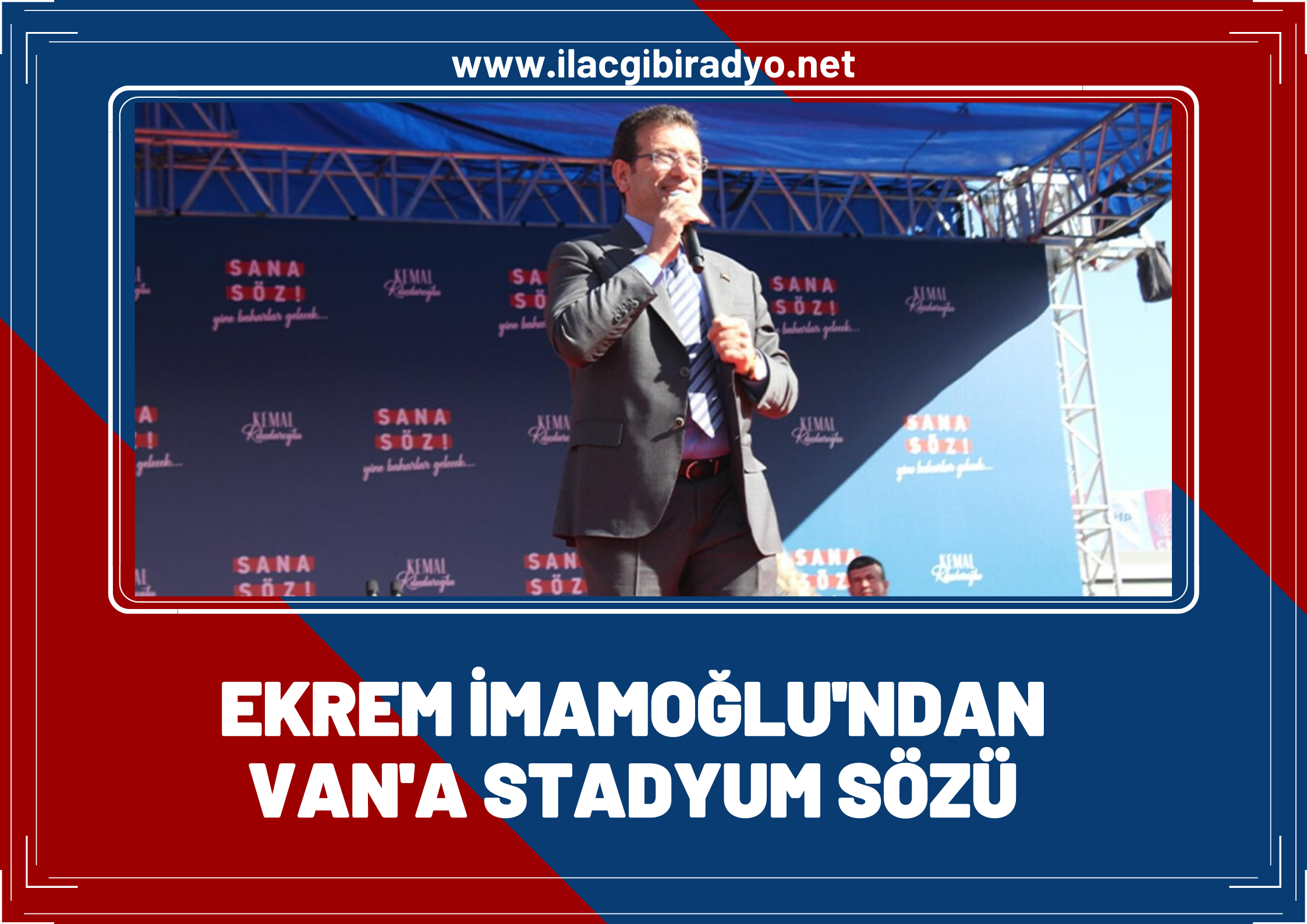 İmamoğlu’ndan Van’a stadyum sözü