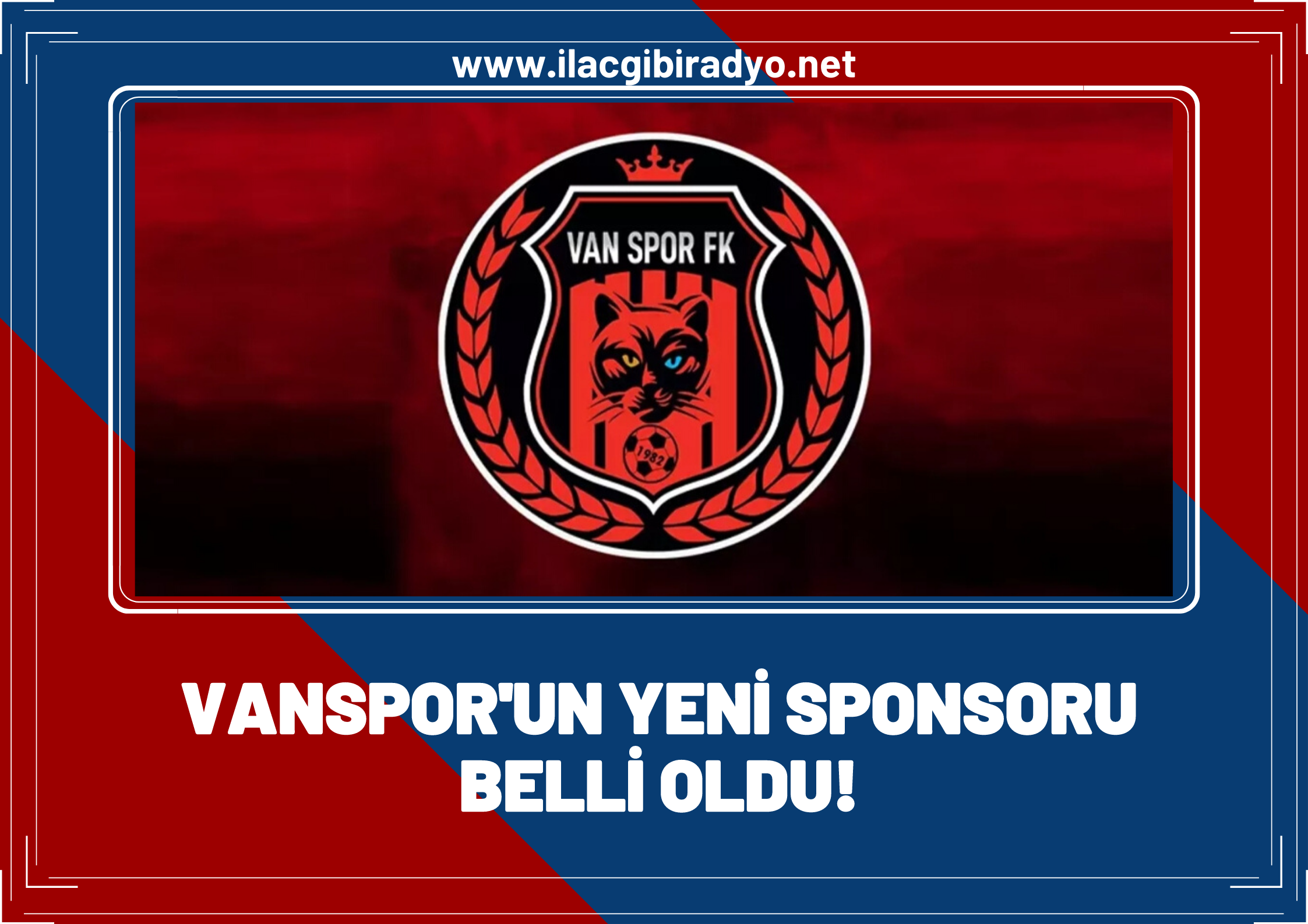 Vanspor’un yeni sponsoru belli oldu İşte o sponsor