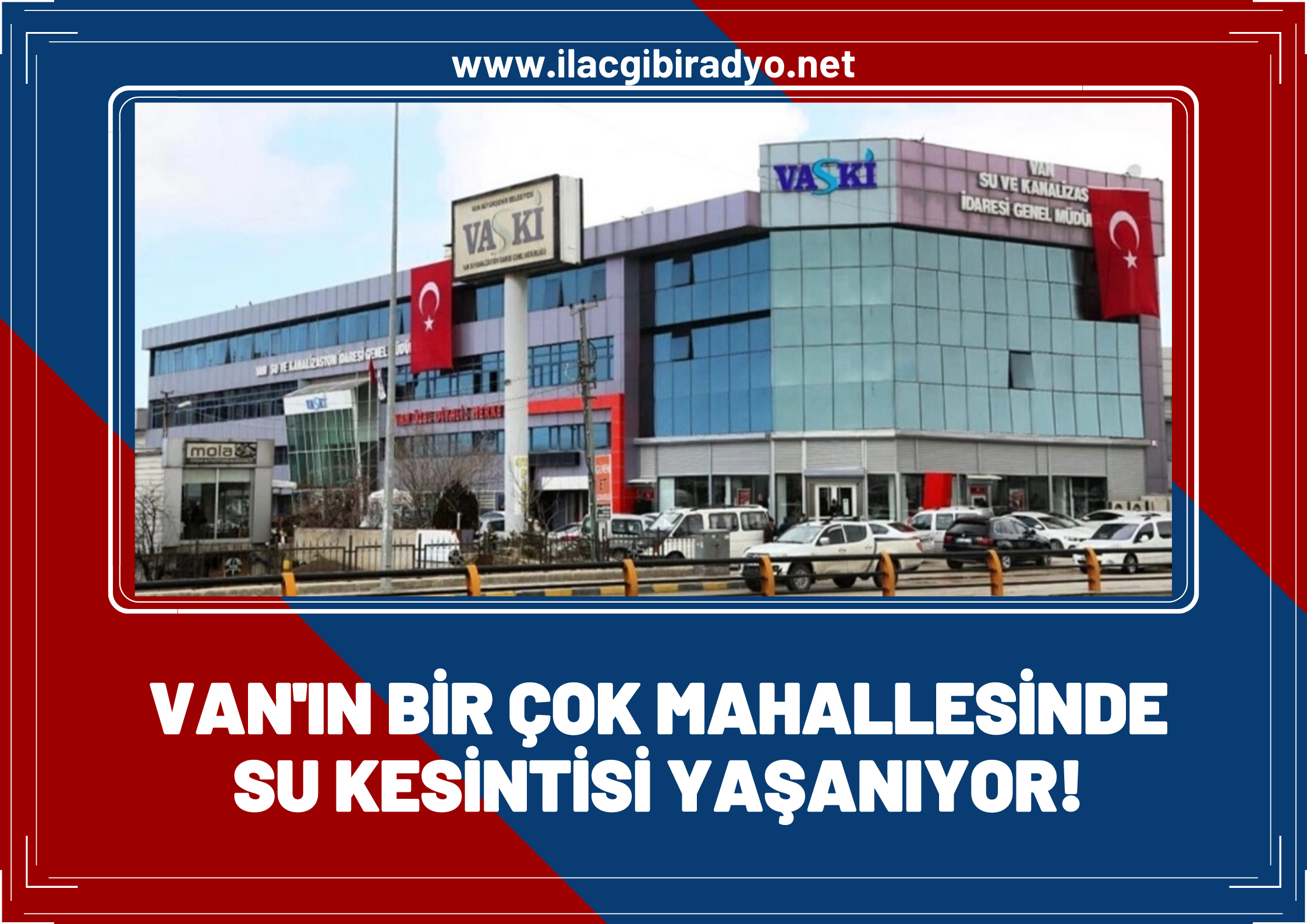 Van'ın birçok mahallesinde su kesintisi yaşanıyor!