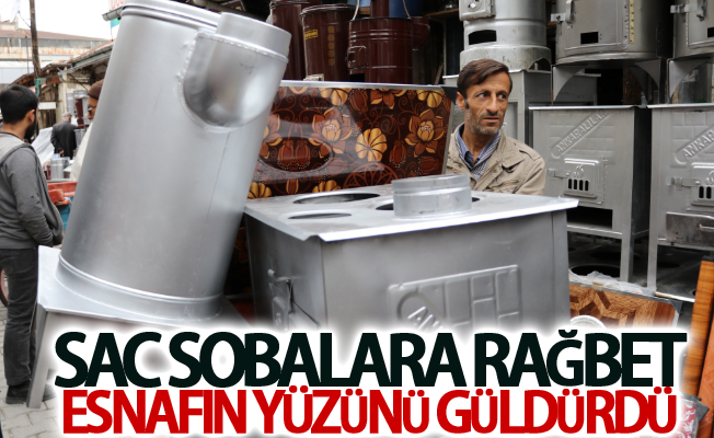 Sac sobalara rağbet esnafın yüzünü güldürdü