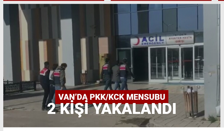 Van’da PKK/KCK mensubu 2 kişi yakalandı