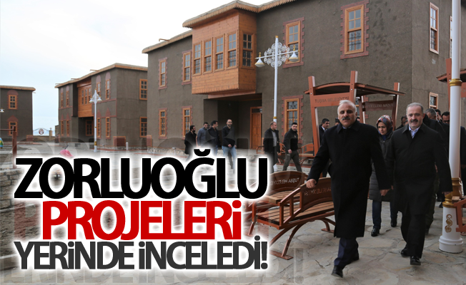 Vali Zorluoğlu, Tuşba Belediyesinin projelerini inceledi