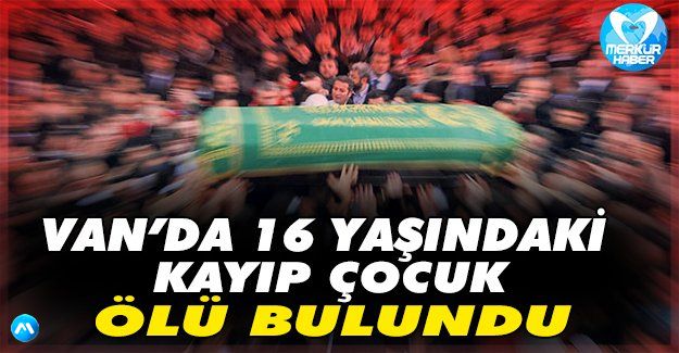 Van'da 16 Yaşındaki Kayıp Çocuk Ölü Bulundu