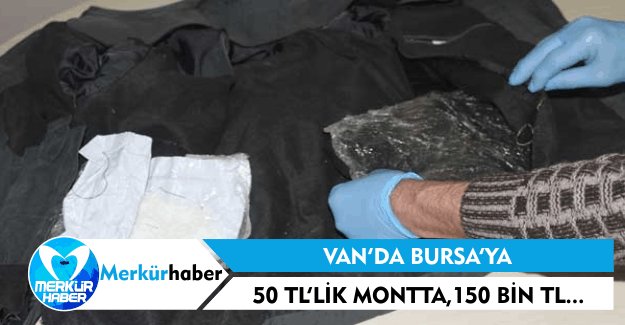 Van'da Bursa'ya, 50 TL'lik Montta 150 Bin TL...