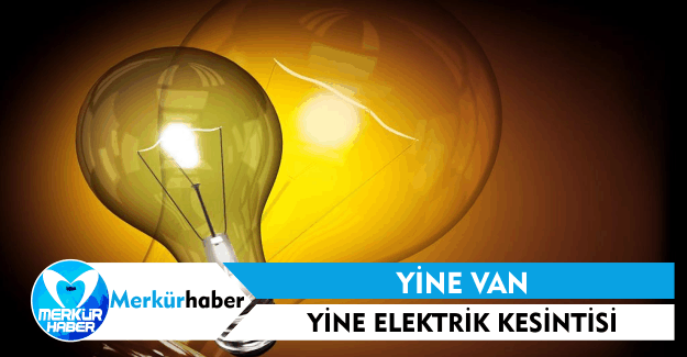 Van' da Elektrik Kesintisi