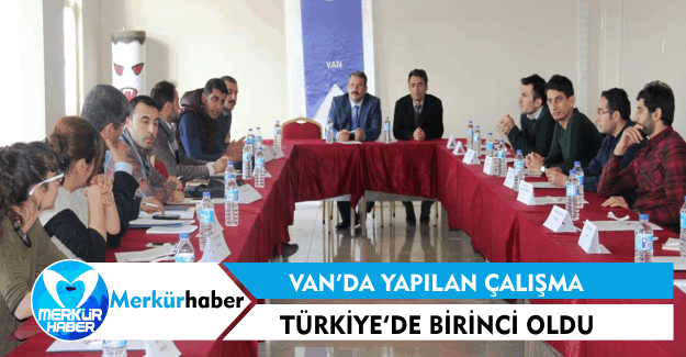 Van'da Yapılan Çalışma Türkiye'de Birinci Oldu