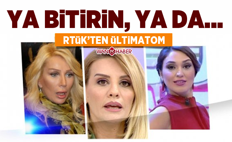 RTÜK'ten ültimatom: İzdivaçı ya bitirin ya bitireceğiz